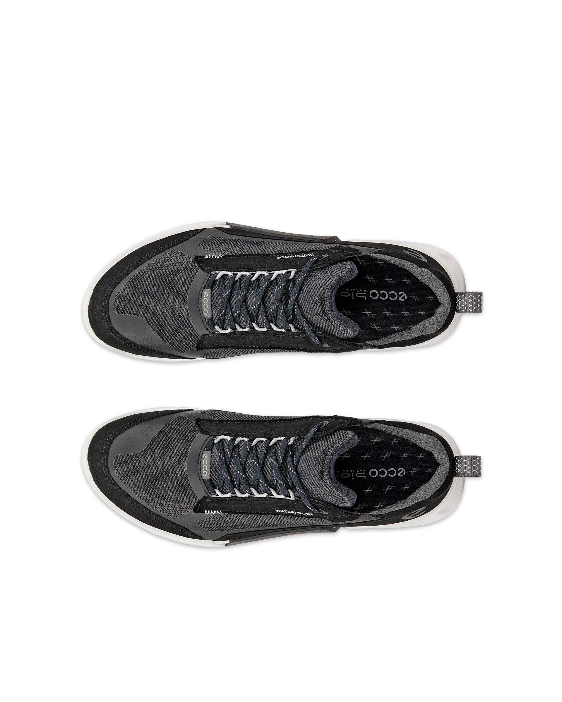 Miesten ECCO® Biom 2.1 X Mountain vedenkestävä lenkkitossu nupukkia - Musta - Top left pair