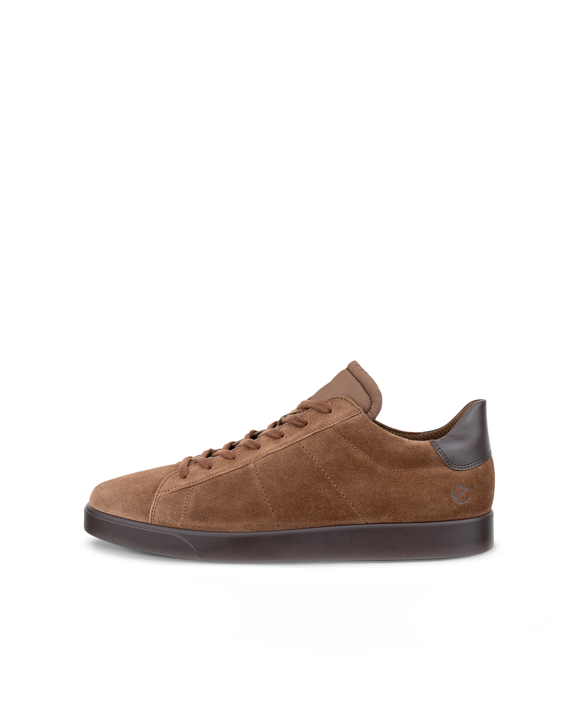 ECCO® Street Lite Heren leren sneaker - Bruin - Outside