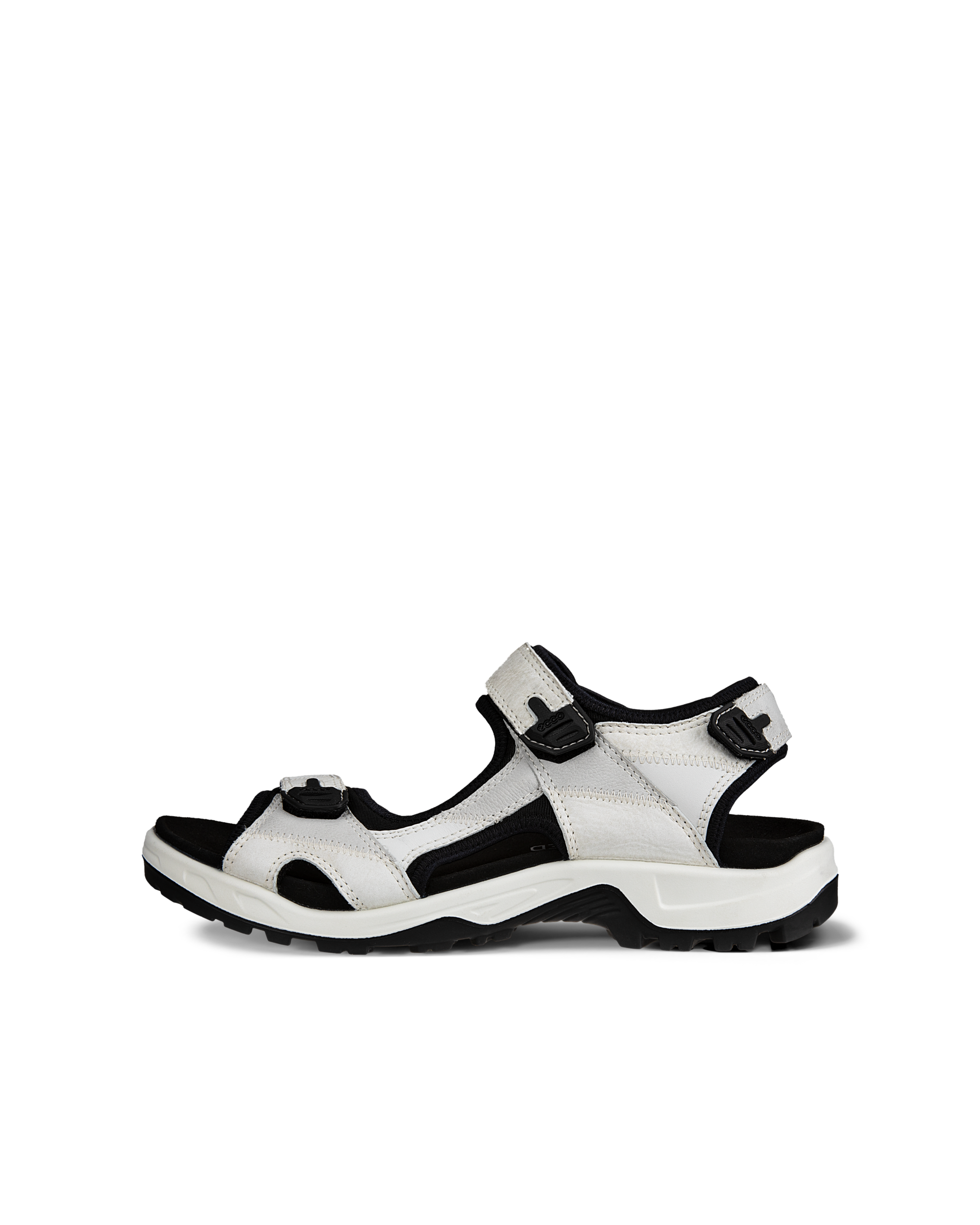 ECCO サンダル ECCO Offroad Upcycle メンズ レザーハイキングサンダル | マルチカラー