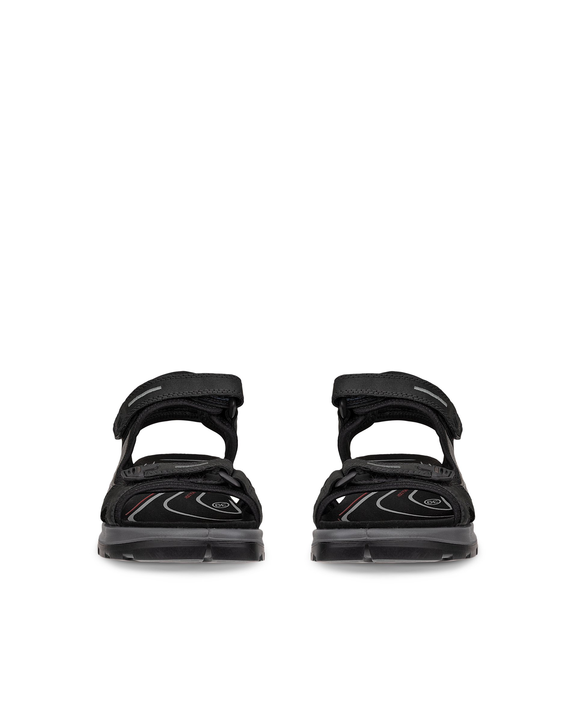 ECCO® Offroad Nubuck vandringssandal dam - Svart - Front pair