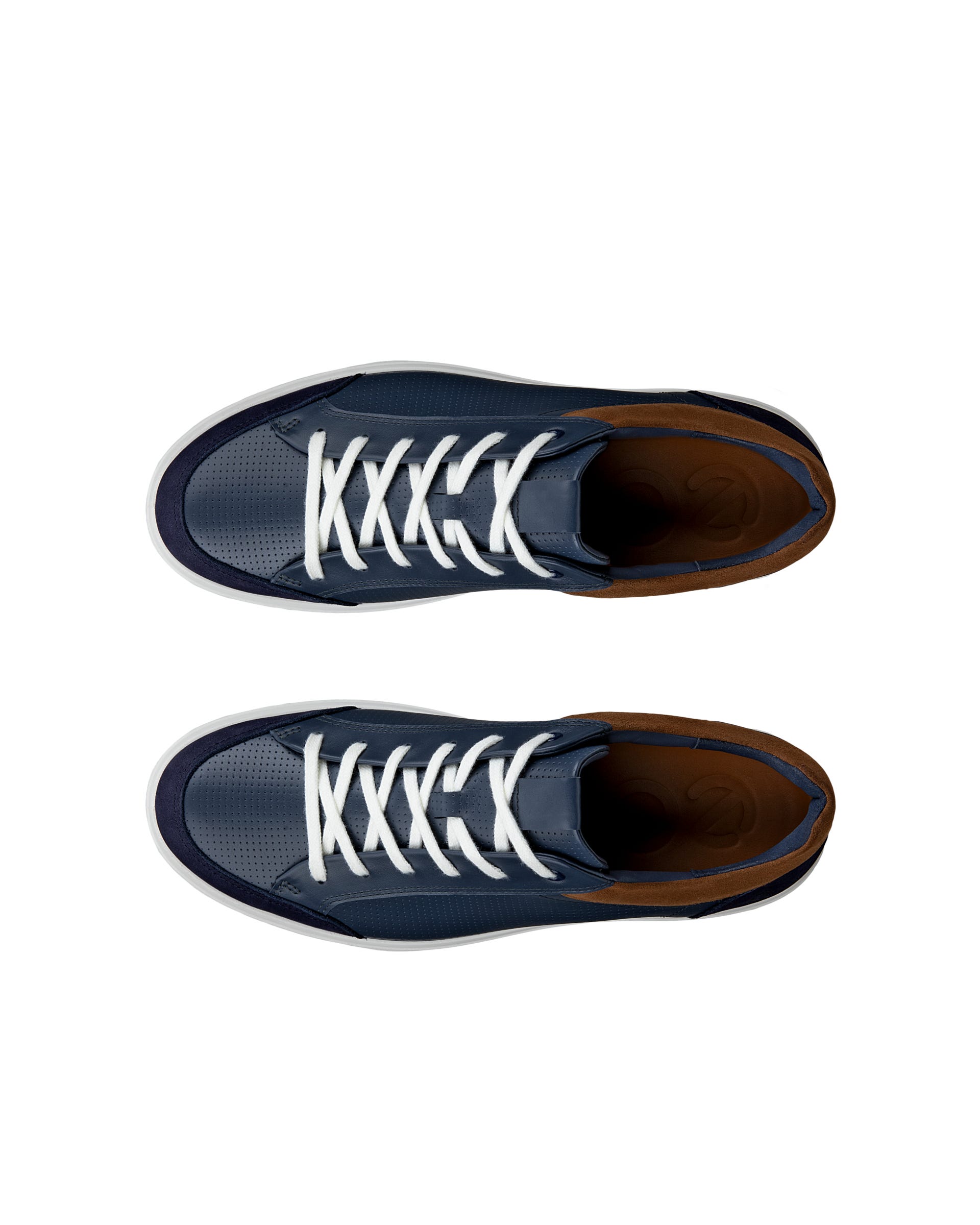 Men's ECCO® Soft 60 Leather Shoe | Blue