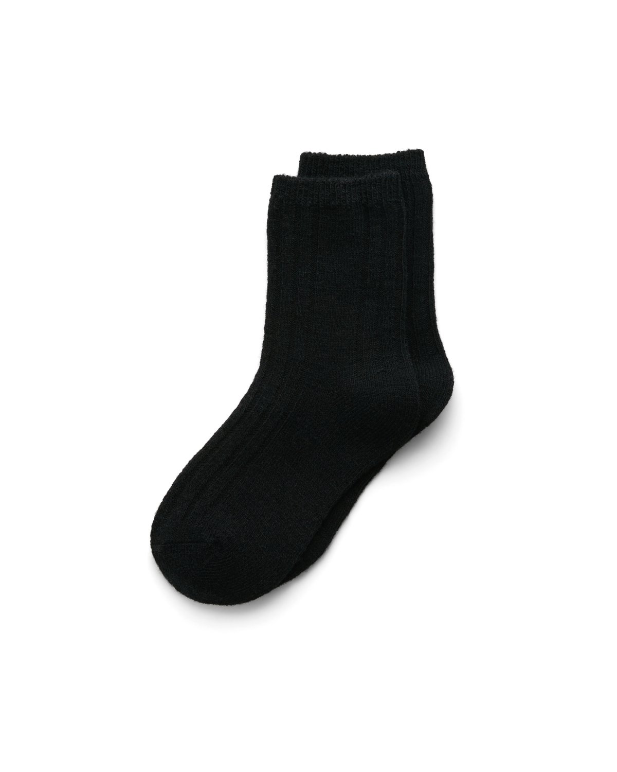 ECCO Play Winter Ribbed Mid-Cut — Black