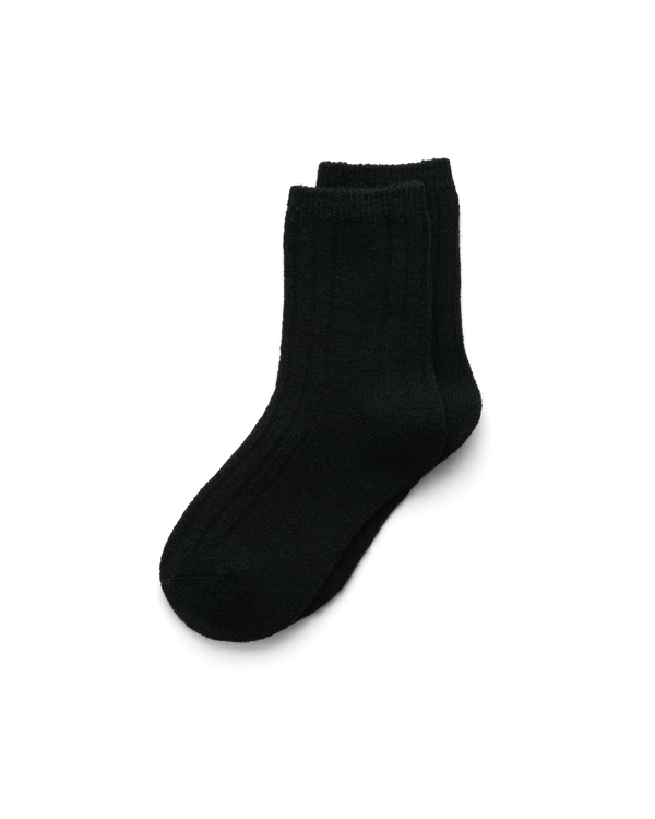 ECCO Play Winter Ribbed Mid-Cut — Black