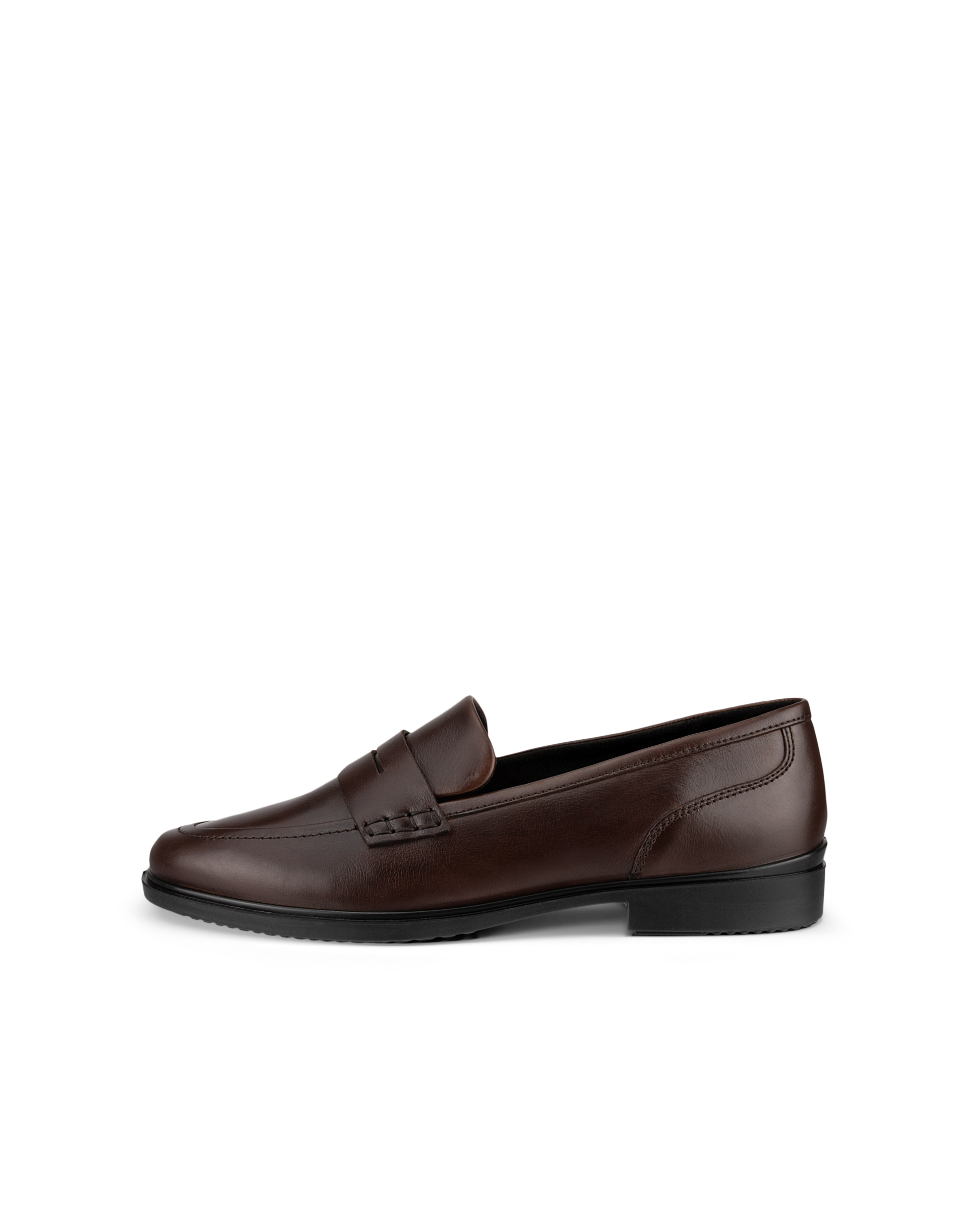 ECCO Dress Classic 15 ウィメンズ レザーローファー - ブラウン - Outside