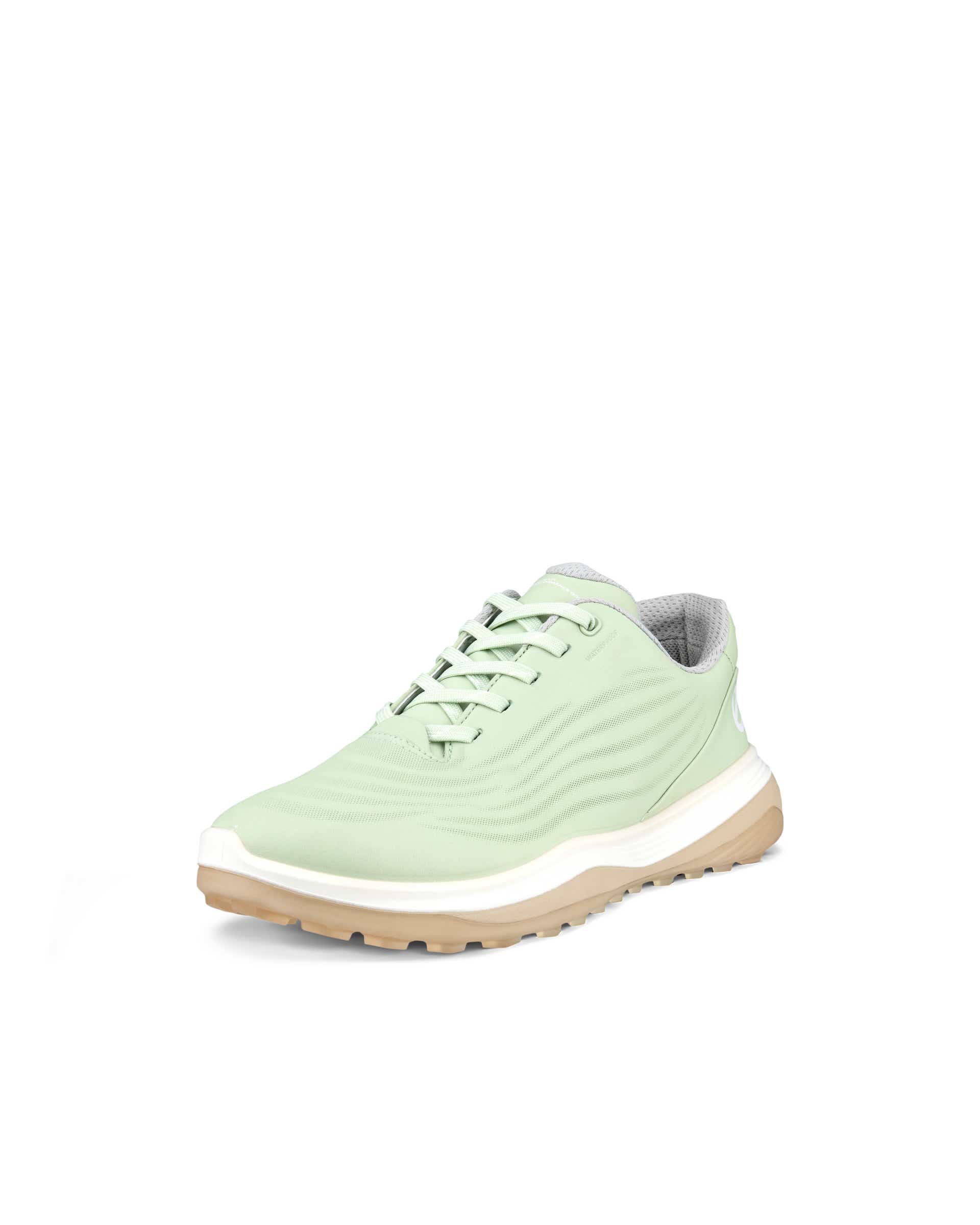 Women's ECCO® Golf LT1 Leather Waterproof Golf Shoe - Green - Main