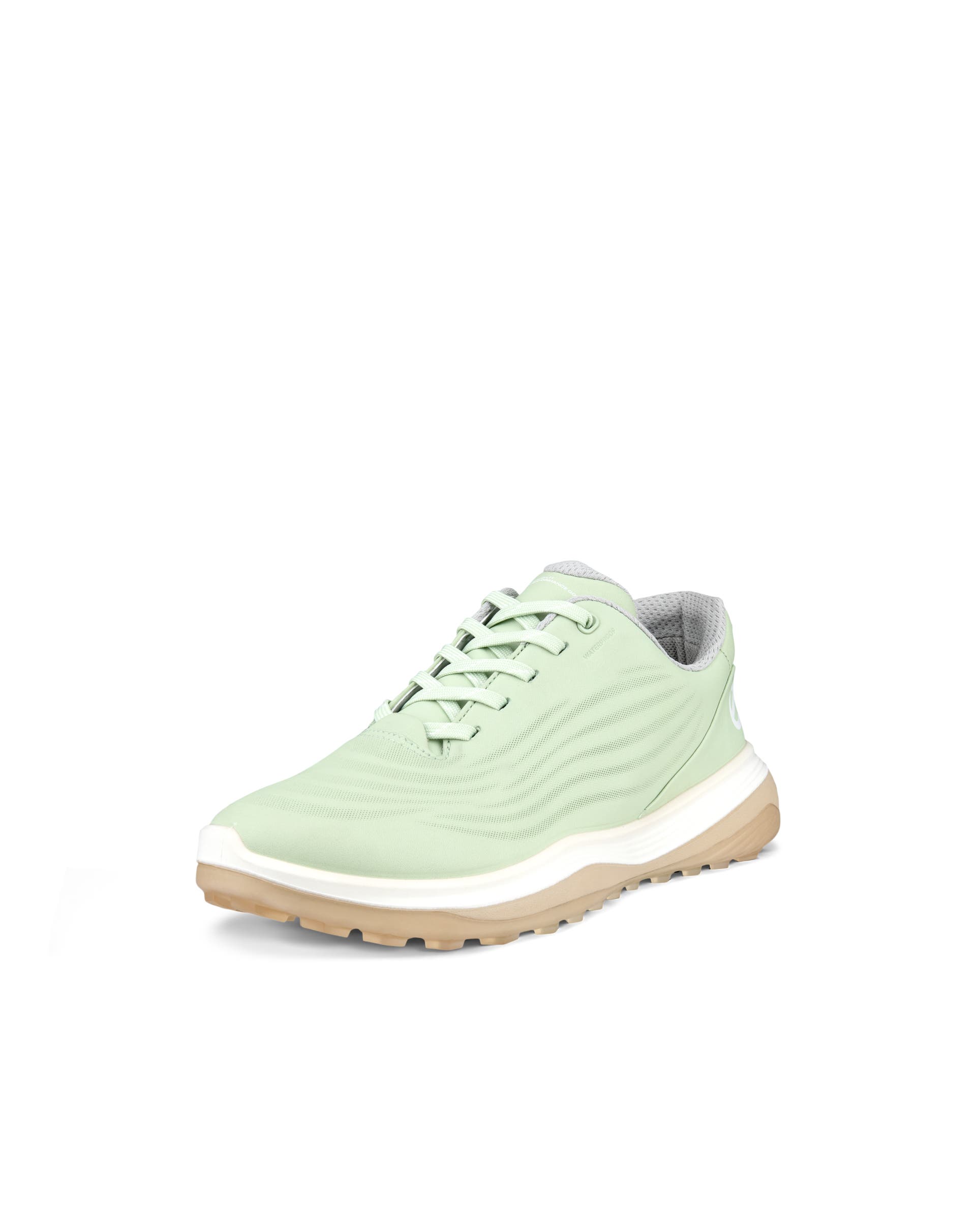 Women's ECCO® Golf LT1 Leather Waterproof Golf Shoe - Green - Main