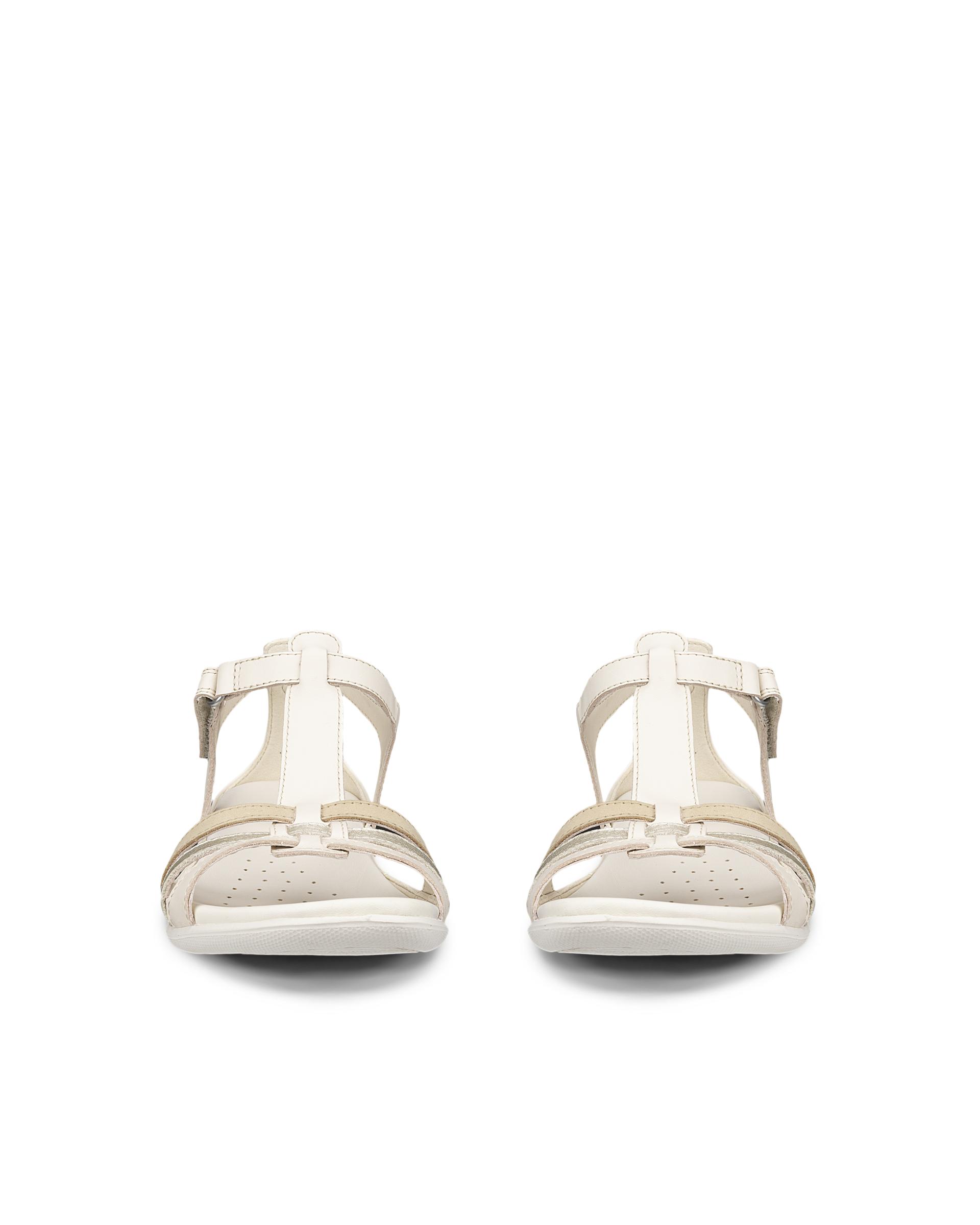 ECCO FLASH SANDAL ウィメンズ レザーTストラップサンダル | ベージュ ECCO FLASH SANDAL ウィメンズ レザーTストラップサンダル | ベージュ
