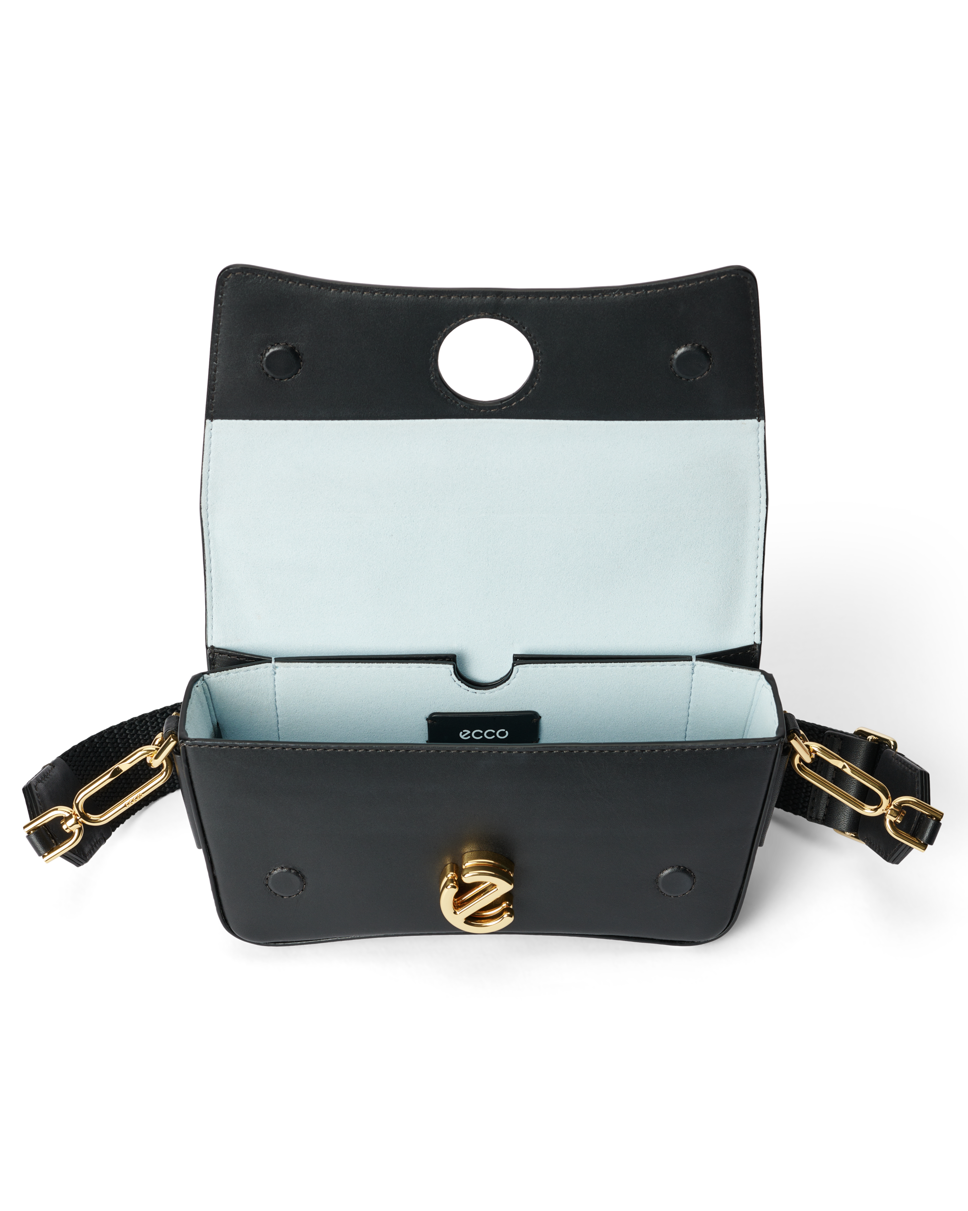 ECCO Pinch Bag M — Black