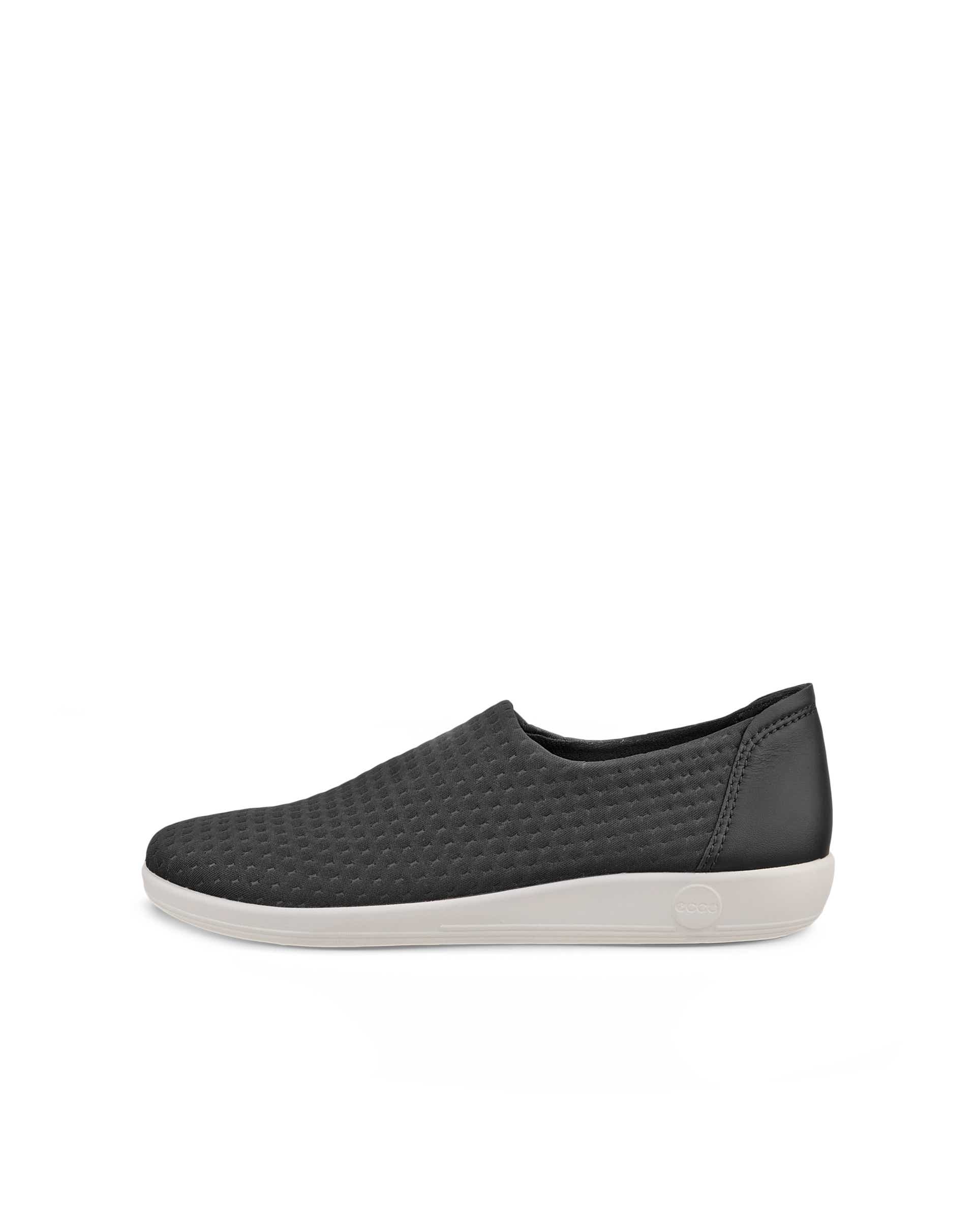 ECCO® Soft 2.0 Damen Textilslipper - Schwarz - Outside