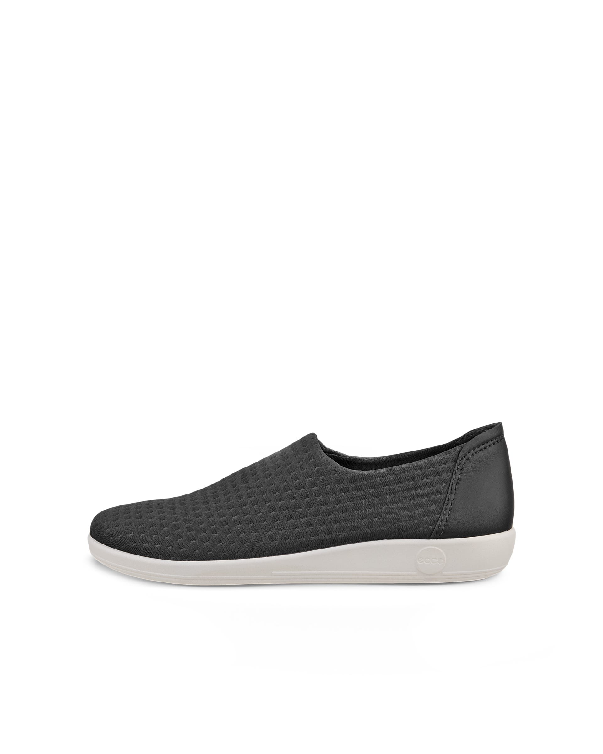 ECCO® Soft 2.0 Damen Textilslipper - Schwarz - Outside
