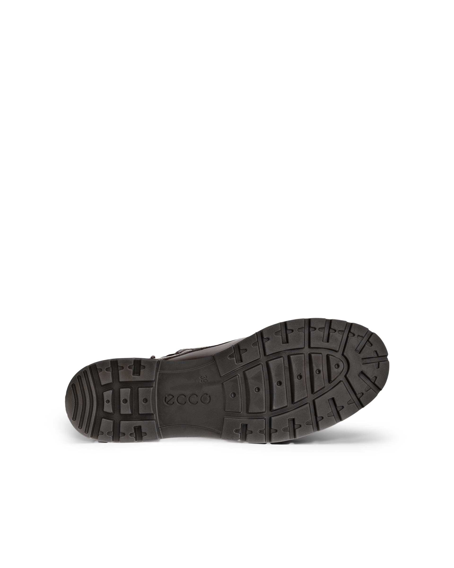 Women's ECCO® METROPOLE VIENNA Leather Lace-Up Boot - Brown - Sole