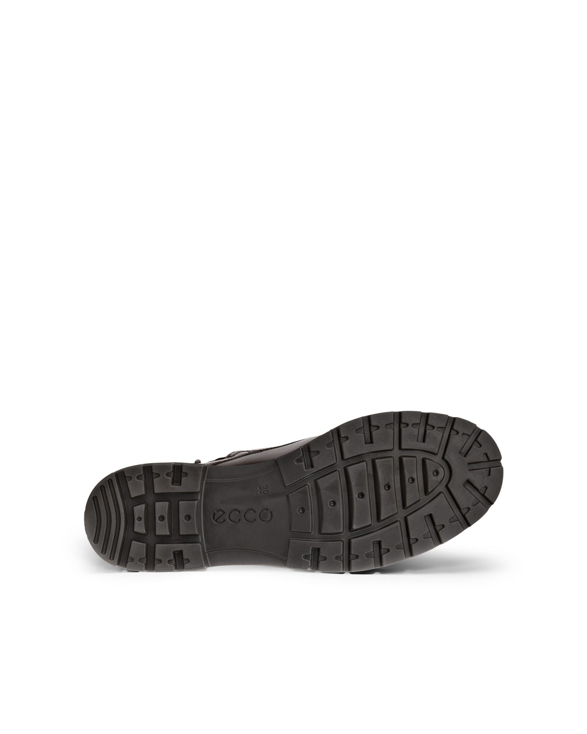 Women's ECCO® METROPOLE VIENNA Leather Lace-Up Boot - Brown - Sole