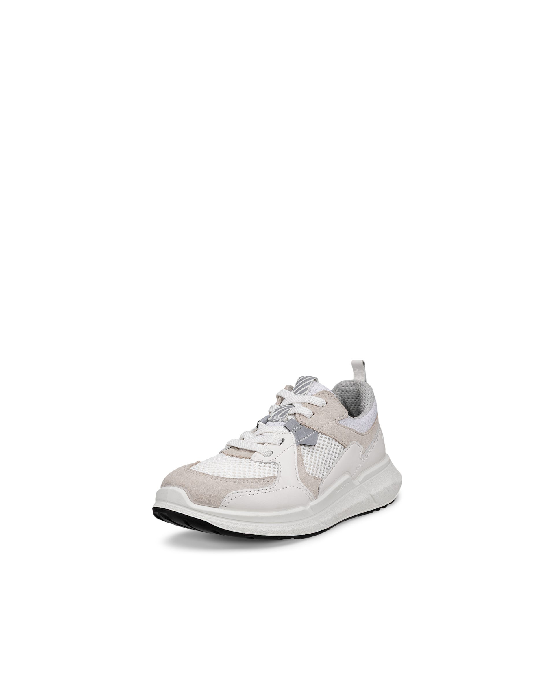 ECCO® Retro Sneaker baskets en cuir pour femme - Blanc - Main