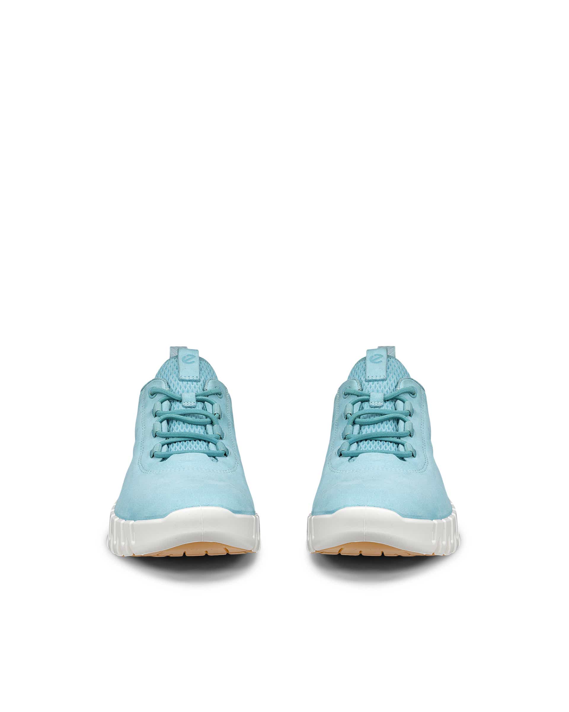 ECCO® Gruuv Damen Sneaker aus Nubukleder - Blau - Front pair