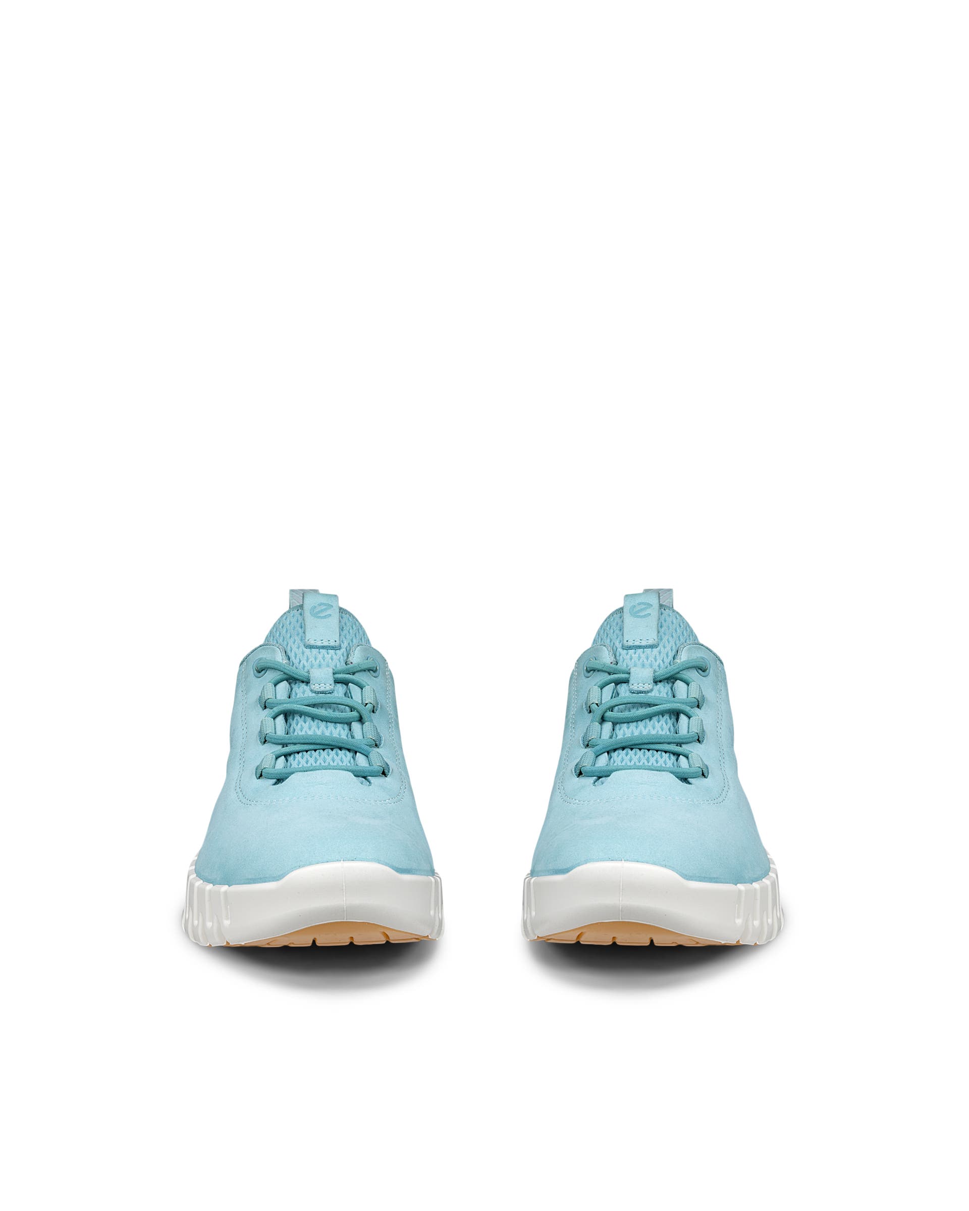 ECCO® Gruuv Damen Sneaker aus Nubukleder - Blau - Front pair