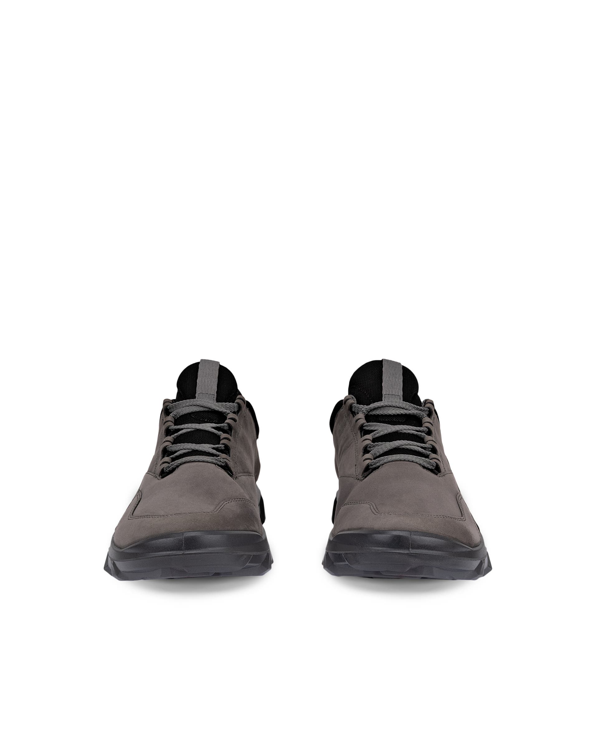 Zapatillas de montaña nobuk ECCO® MX para hombre - Gris - Front pair