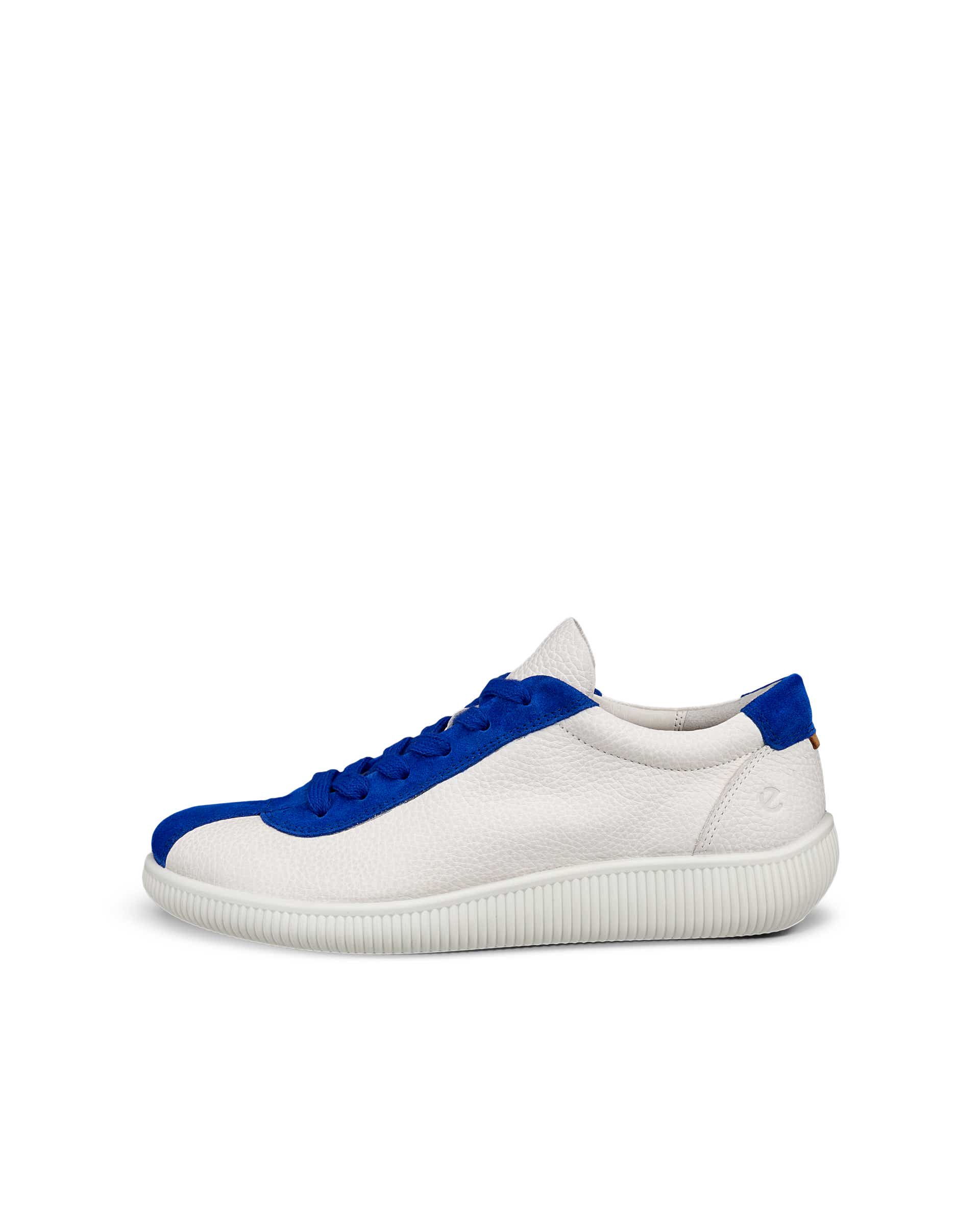 ECCO Soft Zero WOMEN ウィメンズ レザースニーカー - ブルー - Outside