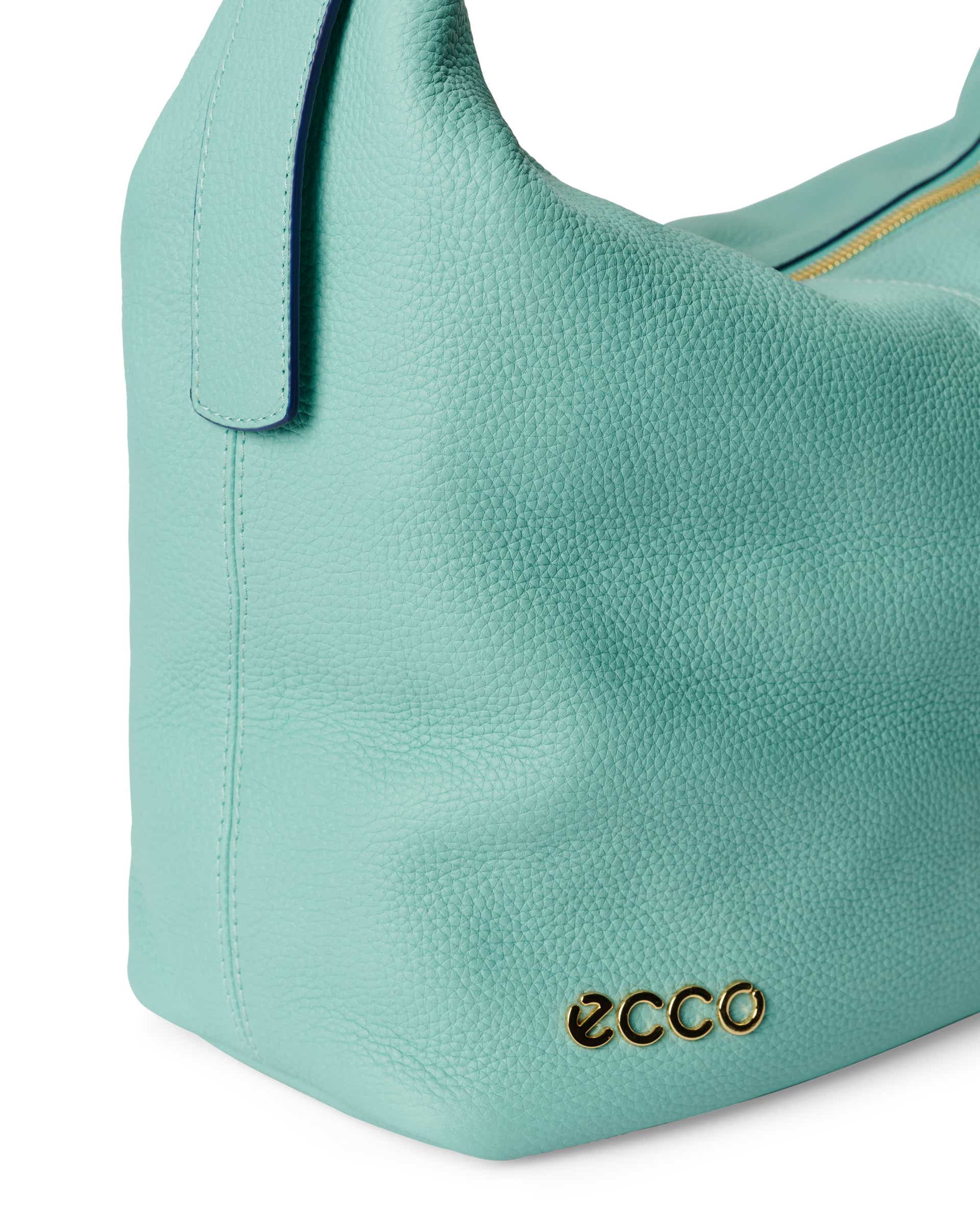 ECCO® Hobo Hobo-Tasche aus Leder - Blau - Detail-1