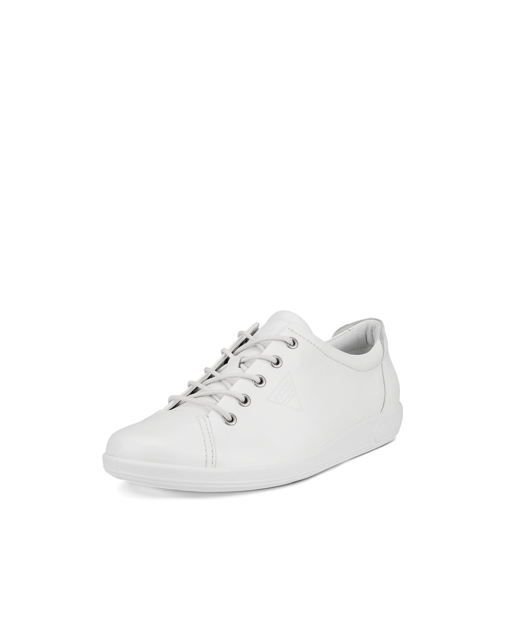 ECCO® Soft 2.0 Skinn promenadsko dam - Vit - Main