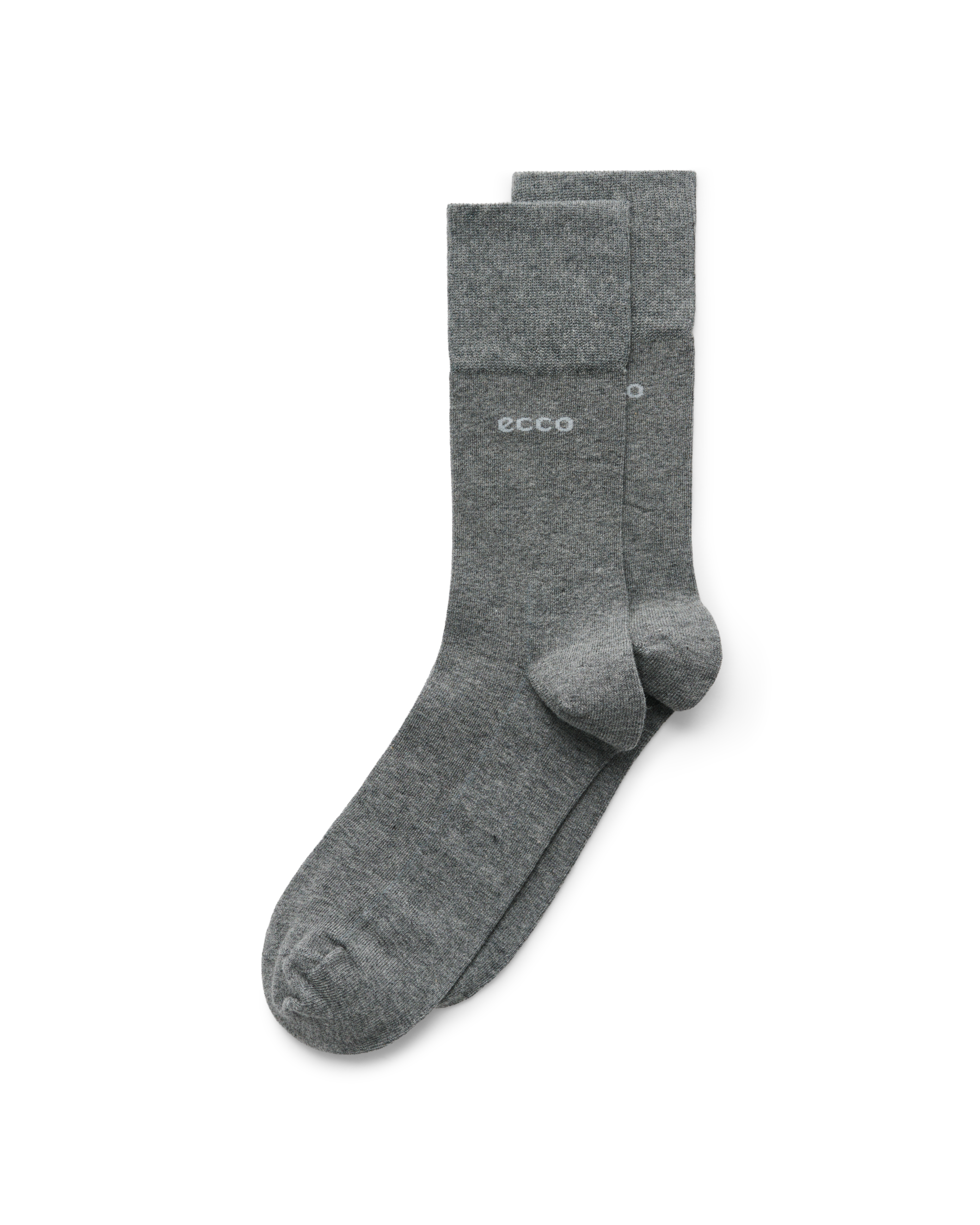 ECCO® Longlife Unisex Halbhohe Socken - Grau - Main