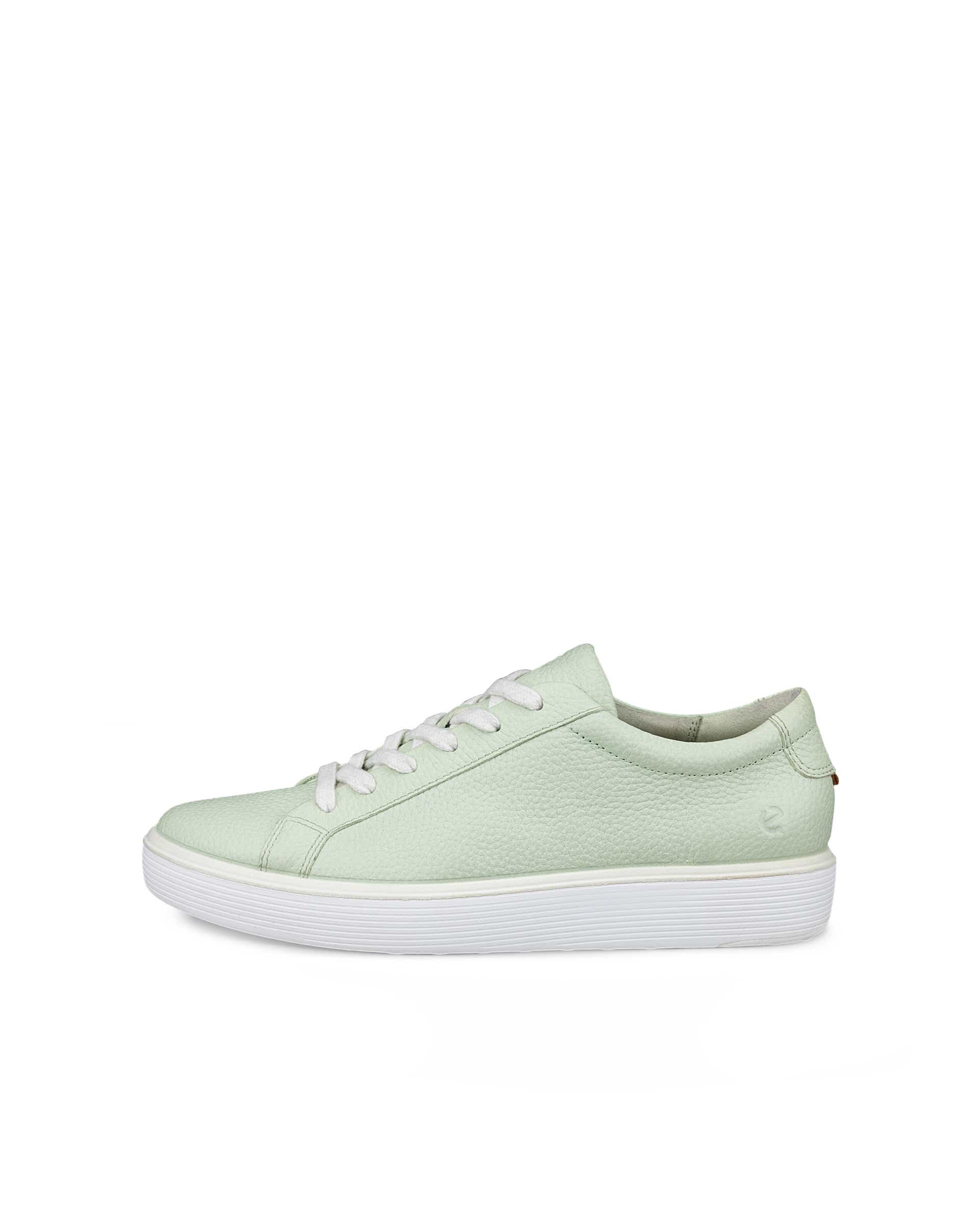 ECCO SOFT 60 WOMENS SNEAKER  ウィメンズ レザースニーカー - グリーン - Outside
