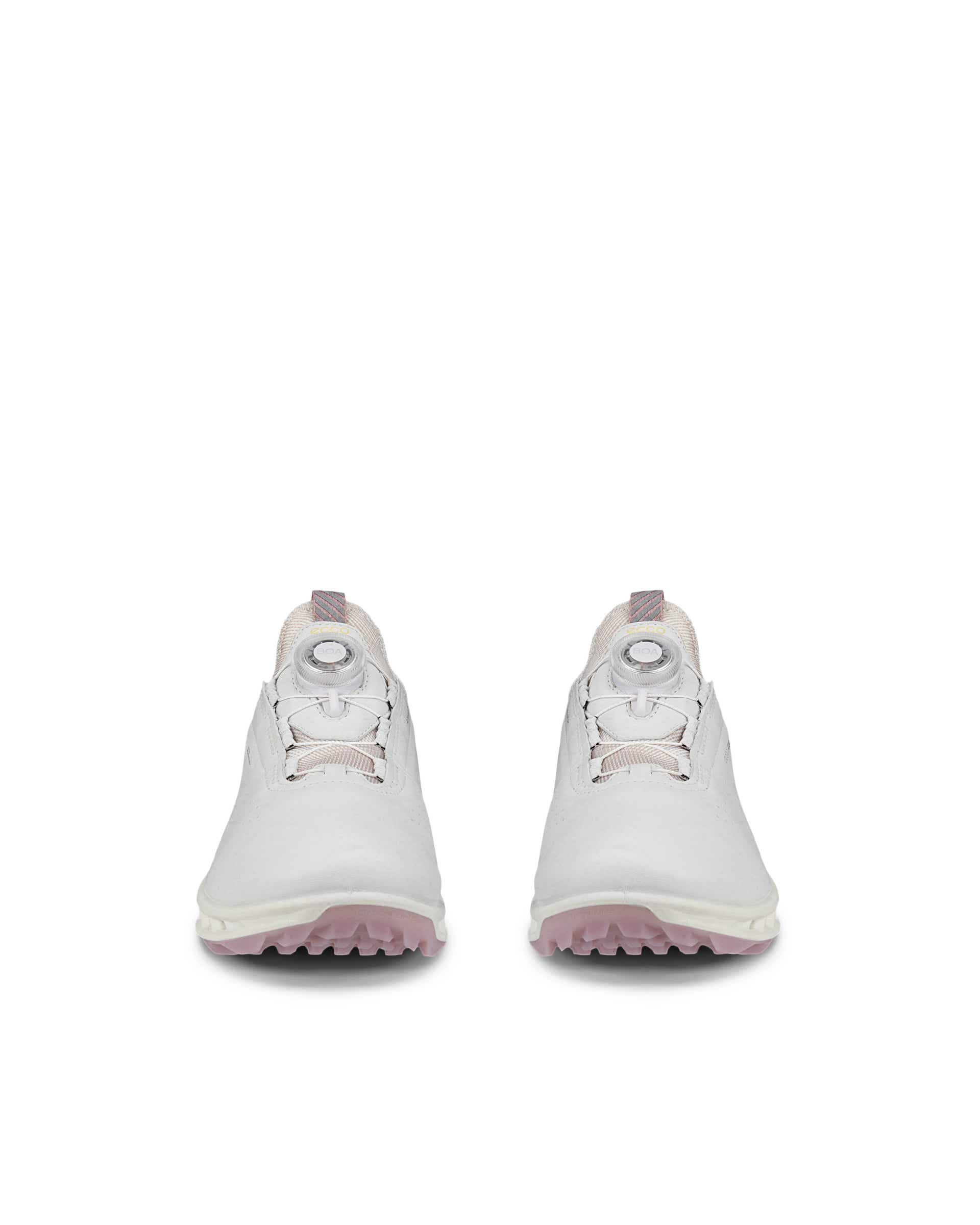 ECCO Golf BIOM C4 Hybrid ウィメンズ レザーGore-Texゴルフシューズ - ホワイト - Front pair