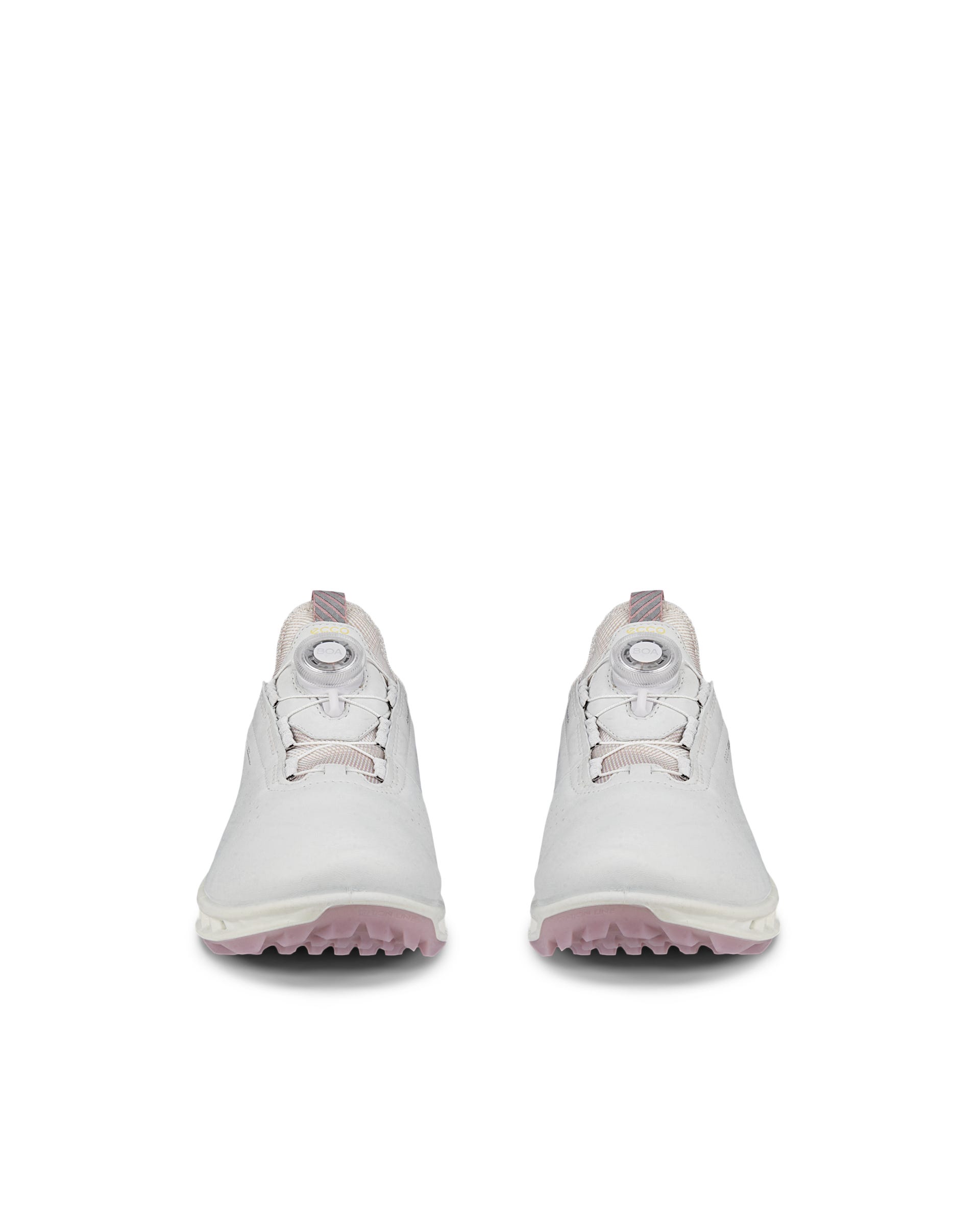 ECCO Golf BIOM C4 Hybrid ウィメンズ レザーGore-Texゴルフシューズ - ホワイト - Front pair