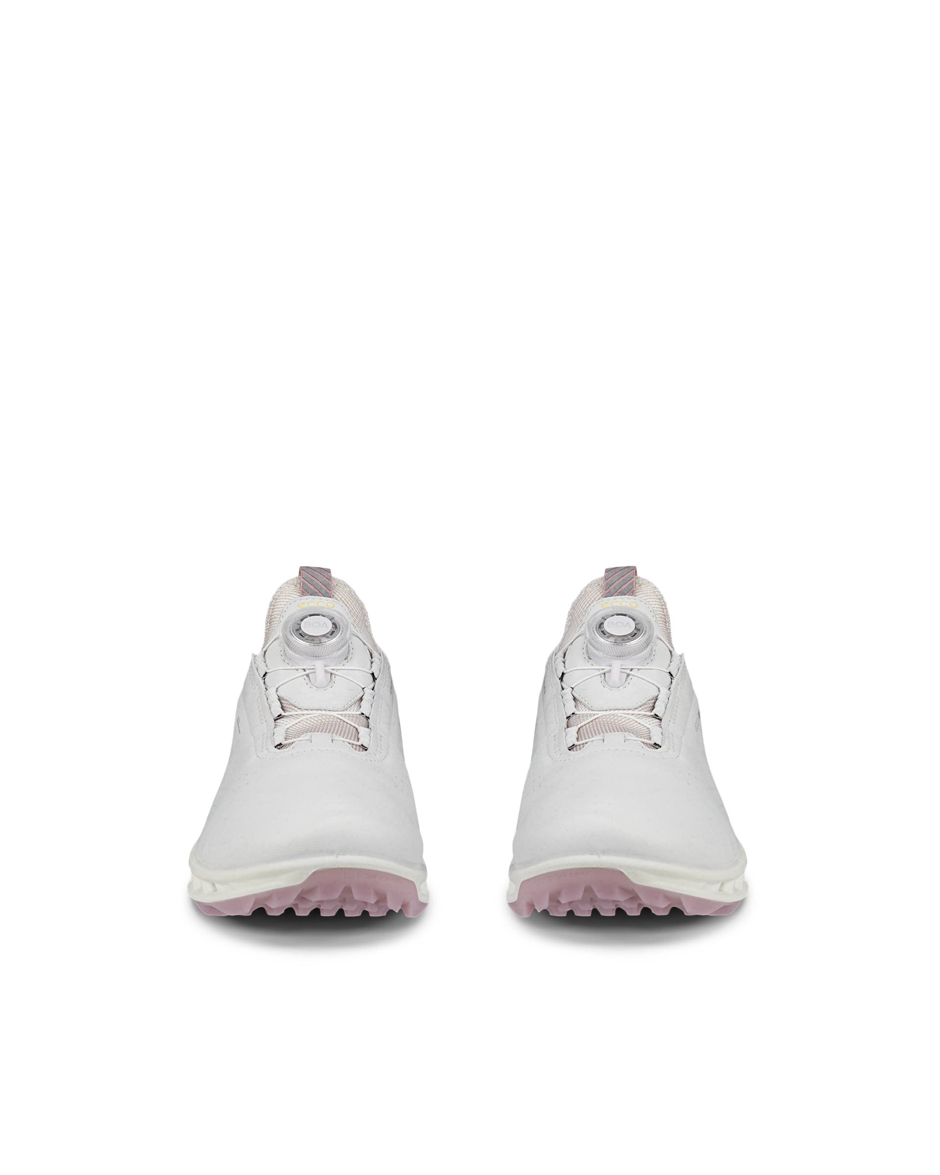 ECCO Golf BIOM C4 Hybrid ウィメンズ レザーGore-Texゴルフシューズ - ホワイト - Front pair