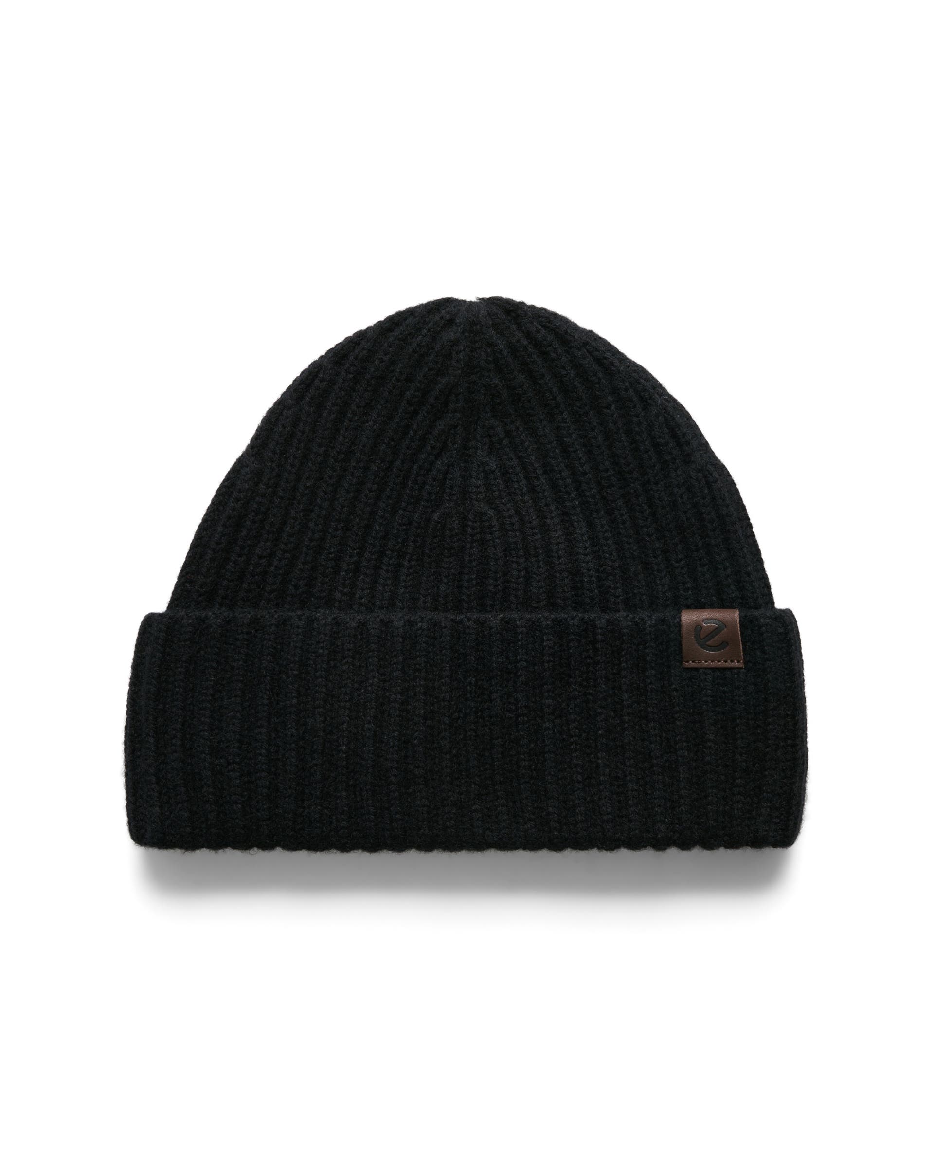 Men's ECCO® Classic Beanie - Black - Main