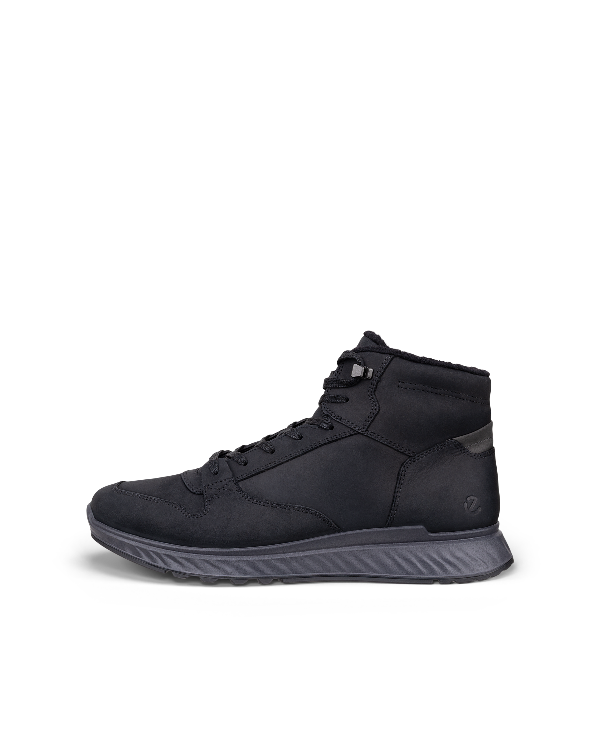 ECCO EXOSTRIDE - Men's Nubuck Boot - Black - 40
