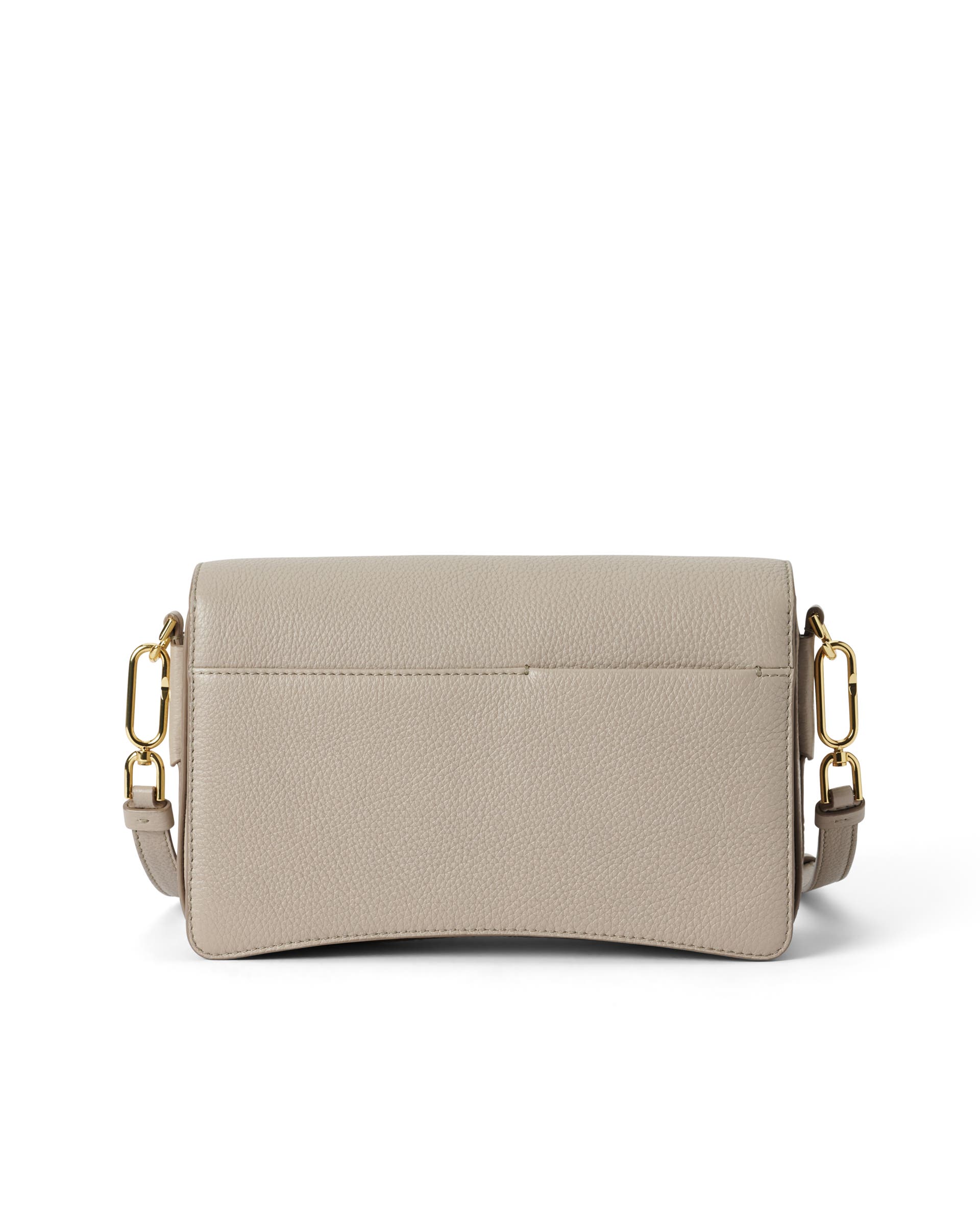 Mala tiracolo couro ECCO® Pinch Bag - Bege - Back