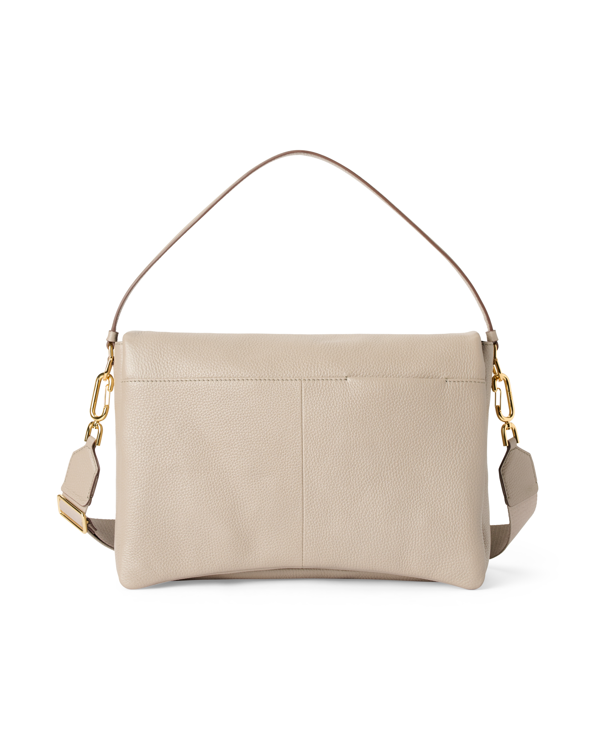 ECCO Pinch Bag XL レザーピンチバッグ | ベージュ