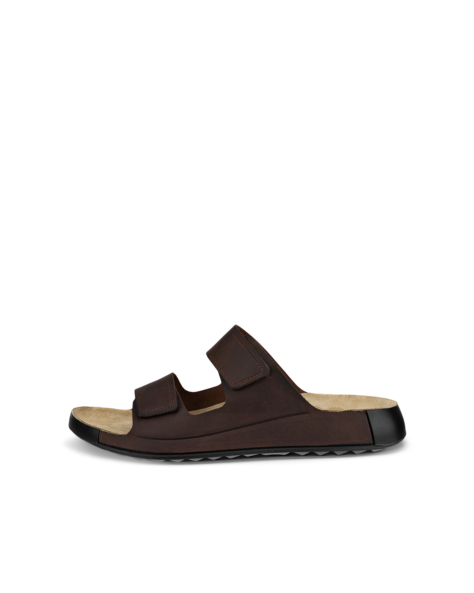 Men's ECCO® Cozmo Nubuck Two-Strap Sandal | Brown Men's ECCO® Cozmo Nubuck Two-Strap Sandal | Brown