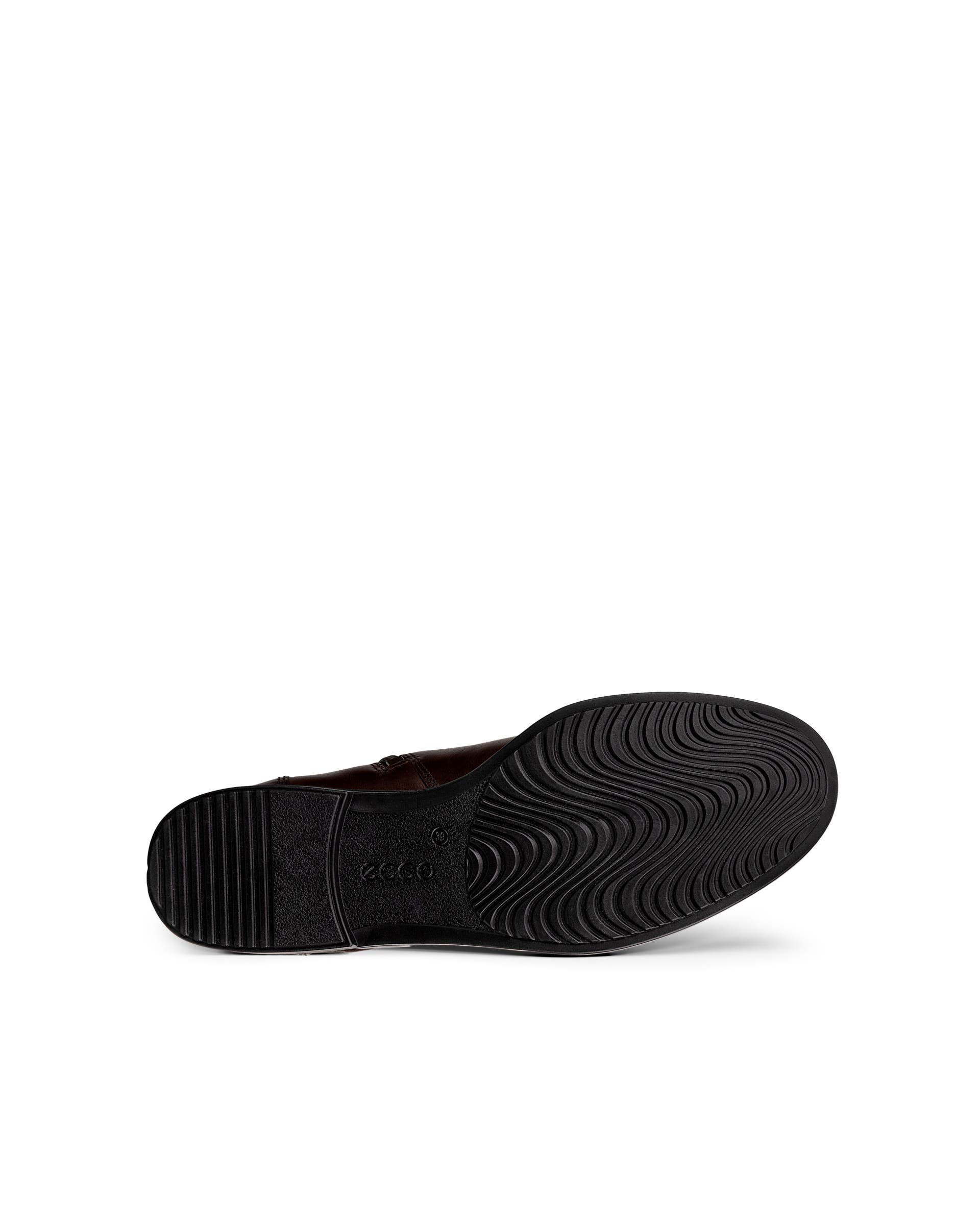 ECCO Dress Classic 15 ウィメンズ レザーレースアップブーツ - ブラウン - Sole