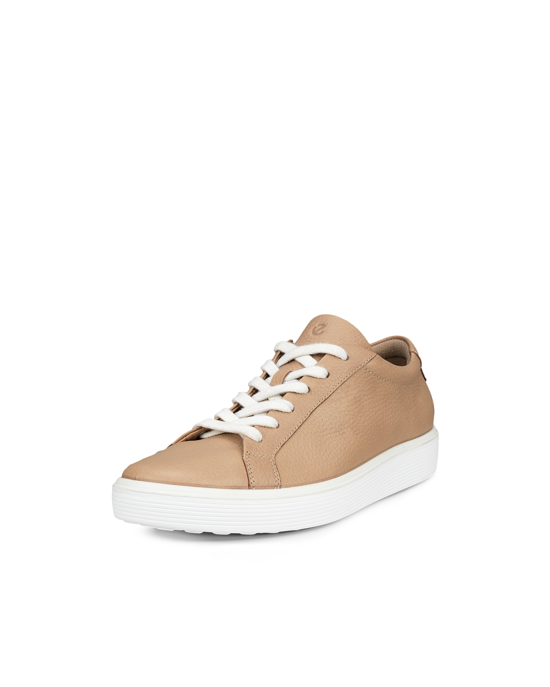 ECCO SOFT 60 WOMENS SNEAKER  ウィメンズ レザースニーカー - ベージュ - Main