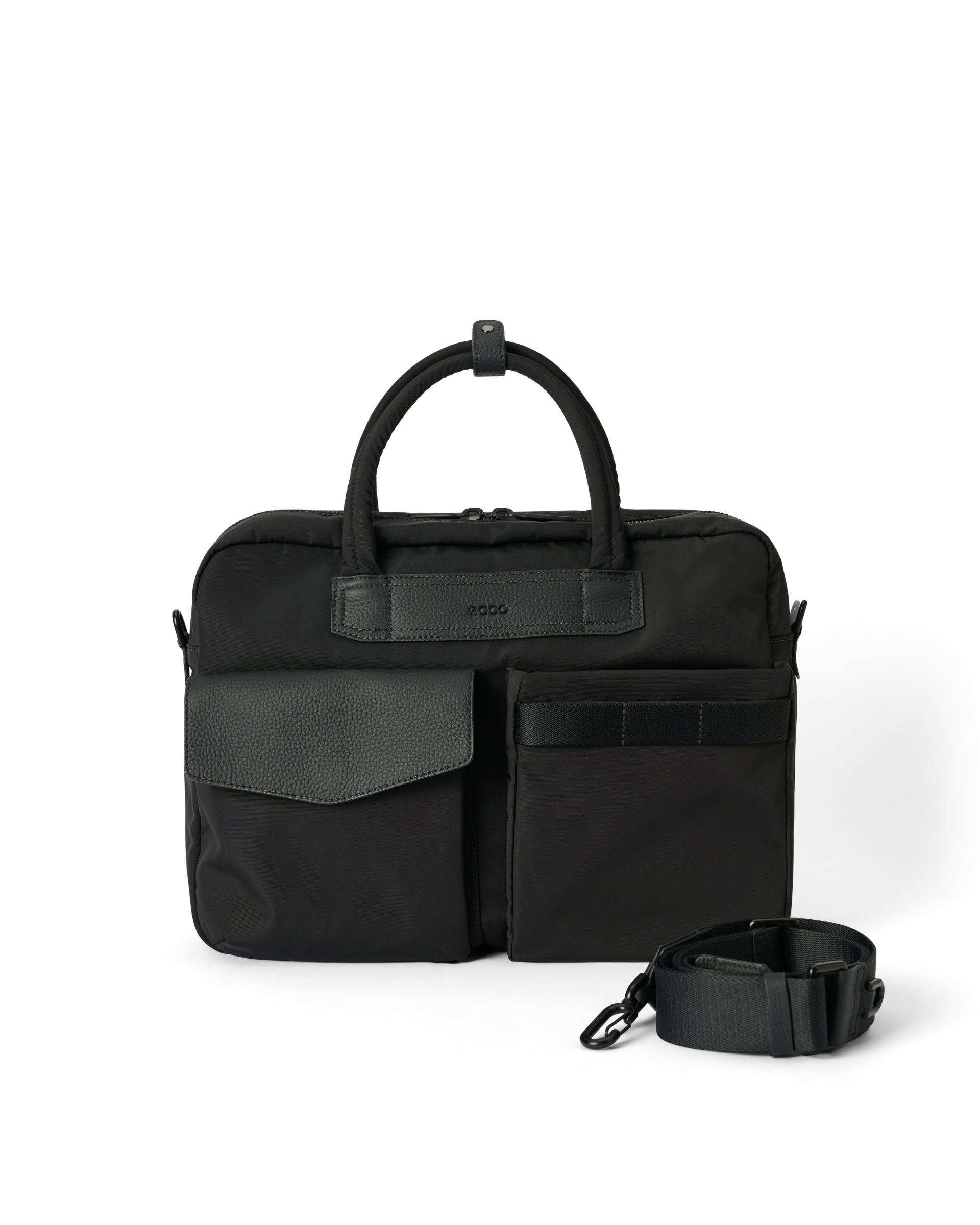 ECCO Voyager 12hr Folio Bag — Black