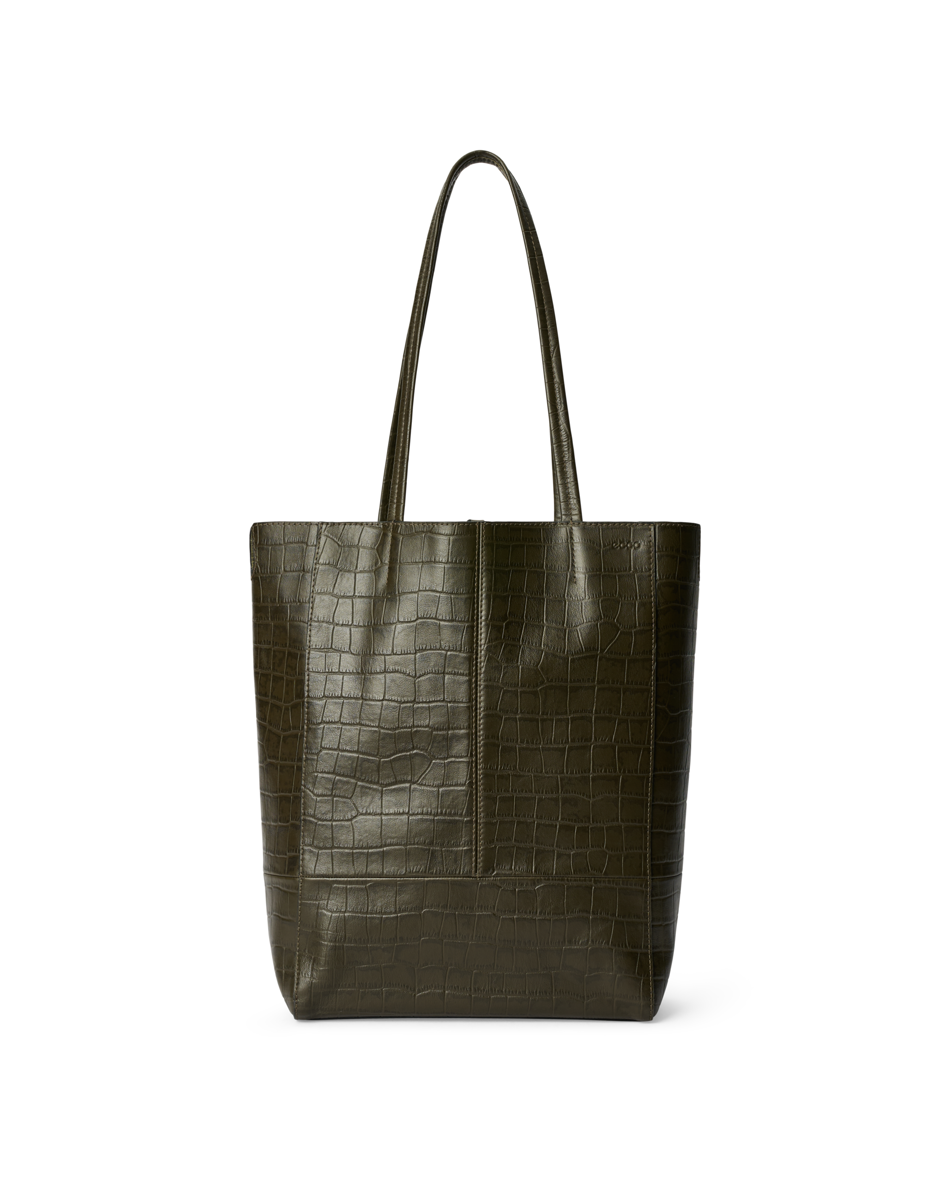 ECCO Aven Tote - Women's Leather Tote Bag - Green