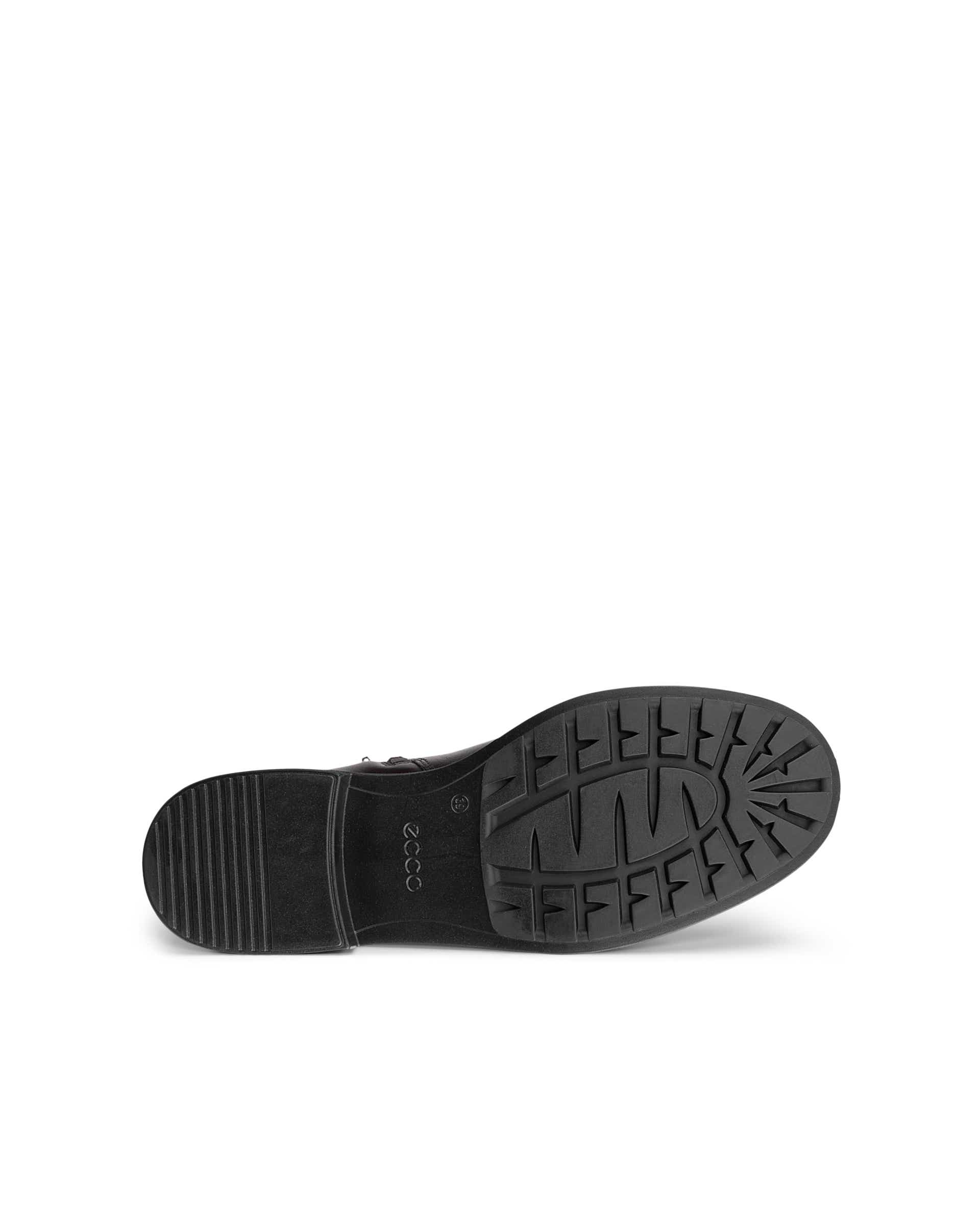 Women's ECCO® Metropole Amsterdam Leather High-Cut Boot - Brown - Sole