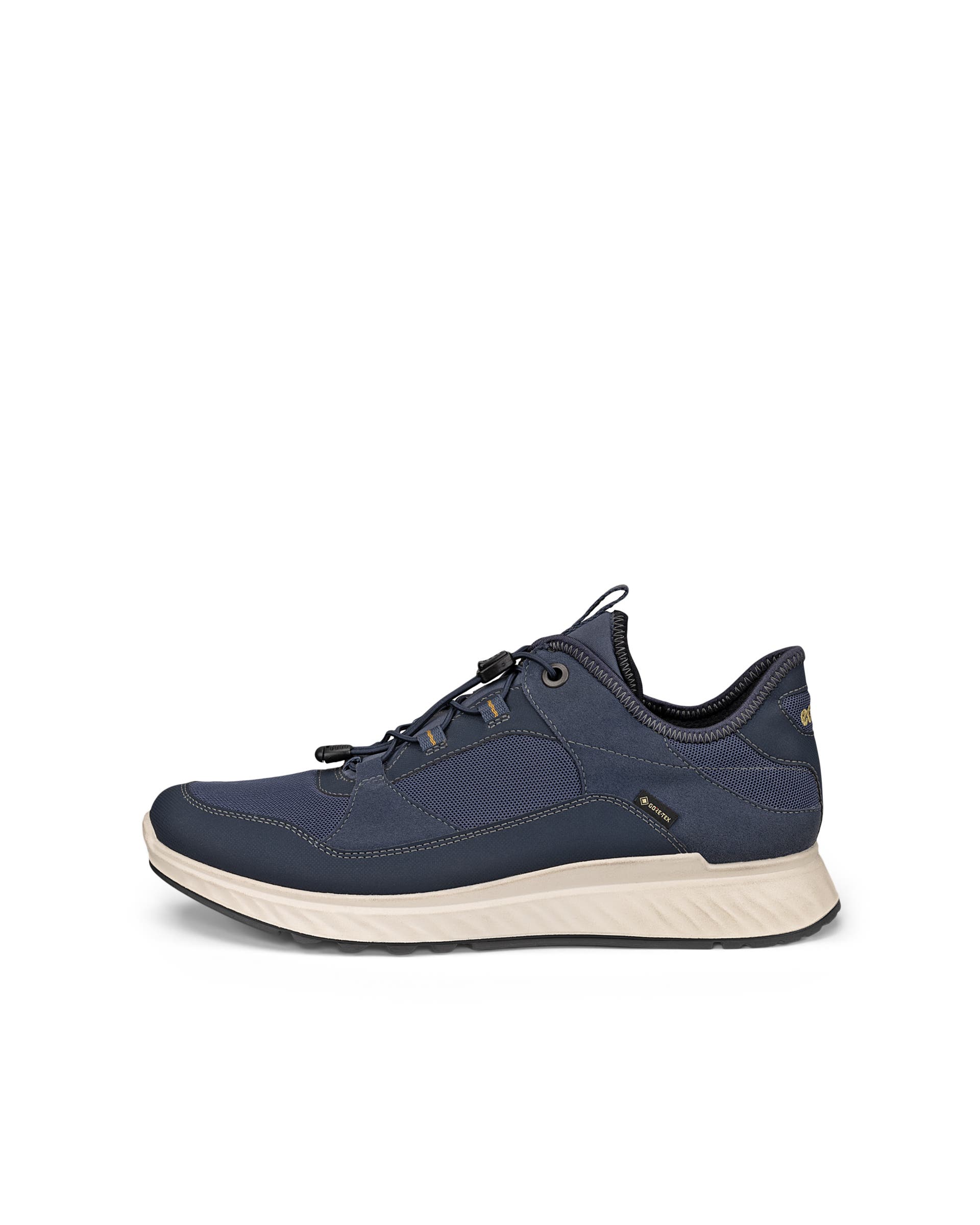 Men's ECCO® Exostride Gore-Tex Outdoor Trainer - Blue - Outside