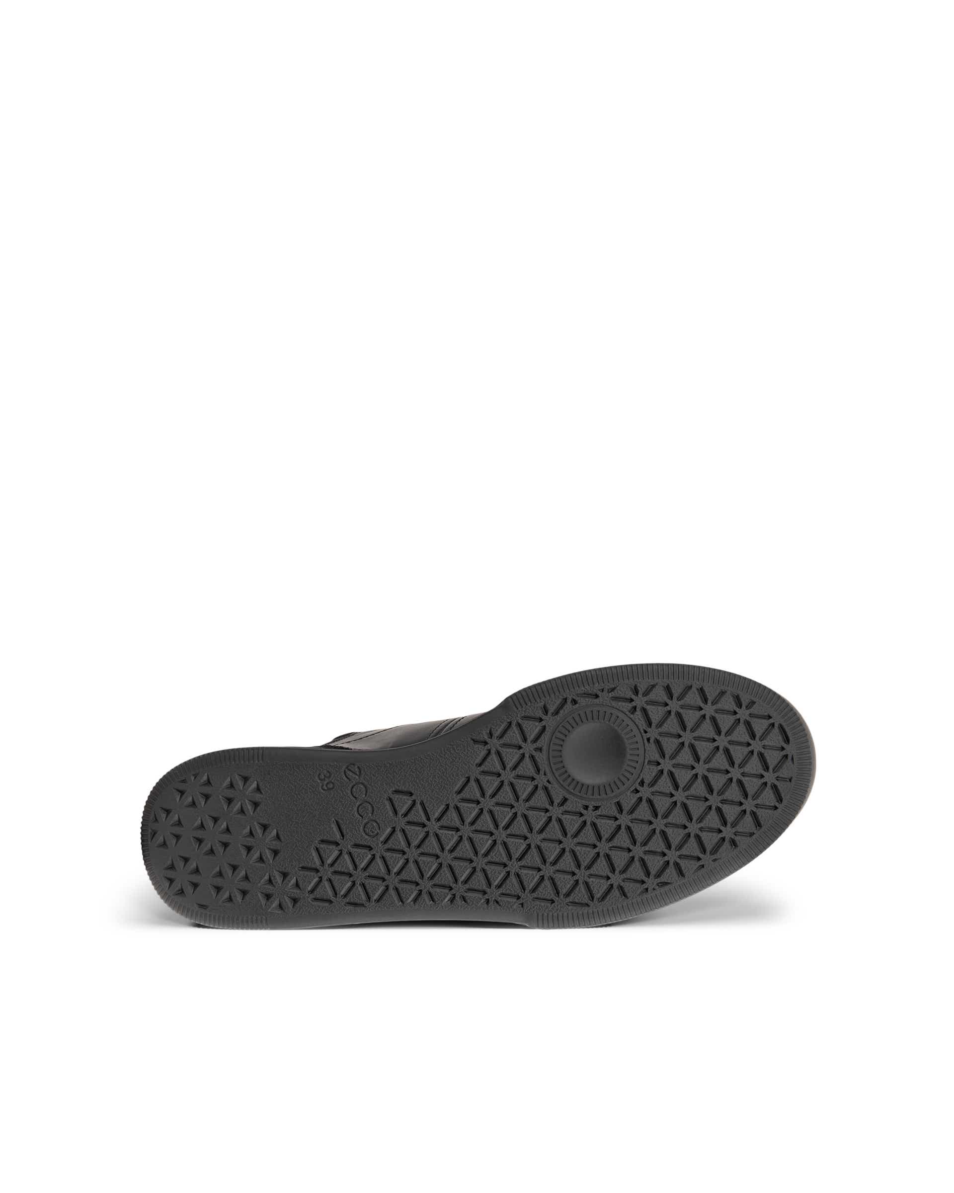 ECCO® STREET COURT dames hoge sneaker in leer - Zwart - Sole