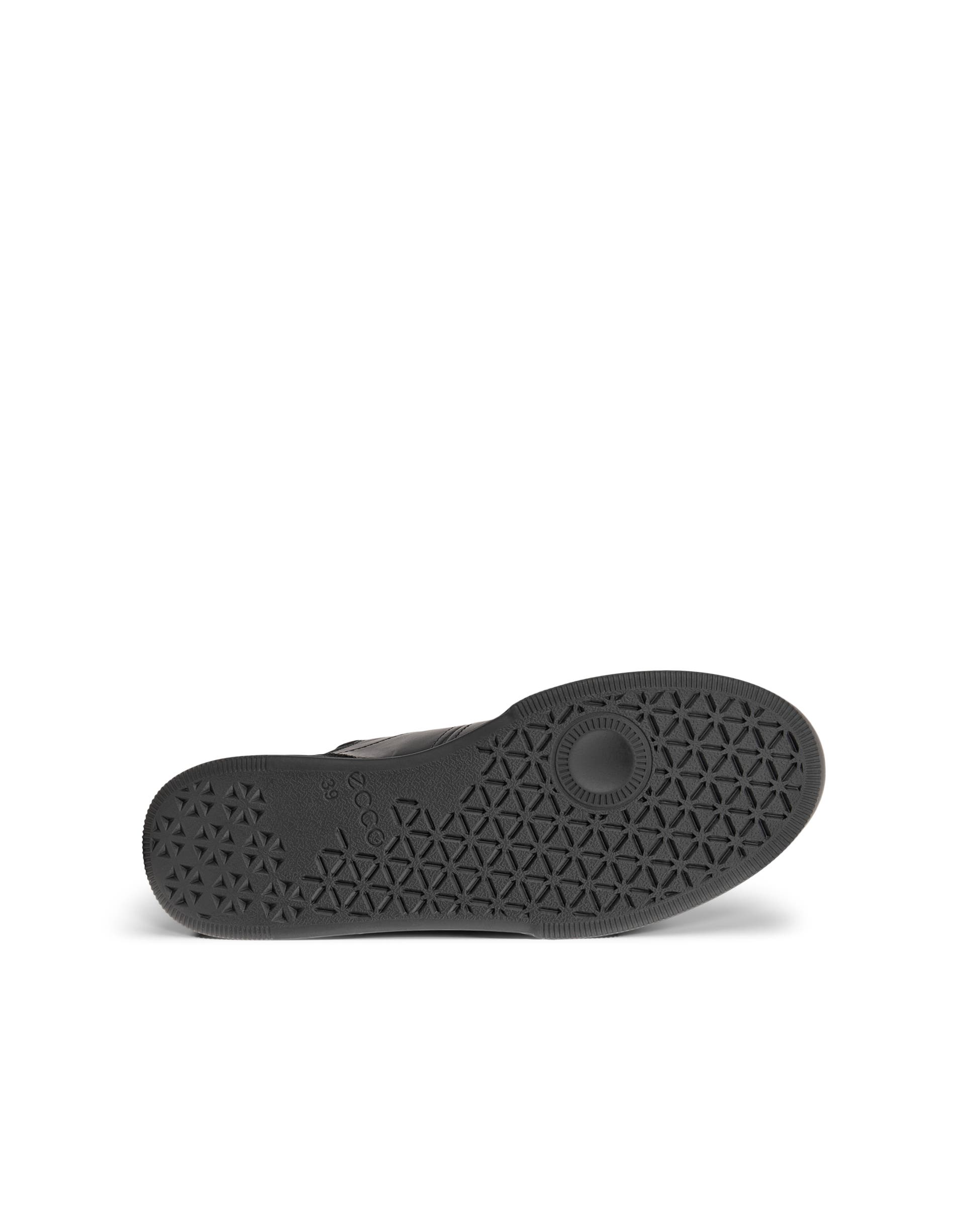 ECCO® STREET COURT dames hoge sneaker in leer - Zwart - Sole