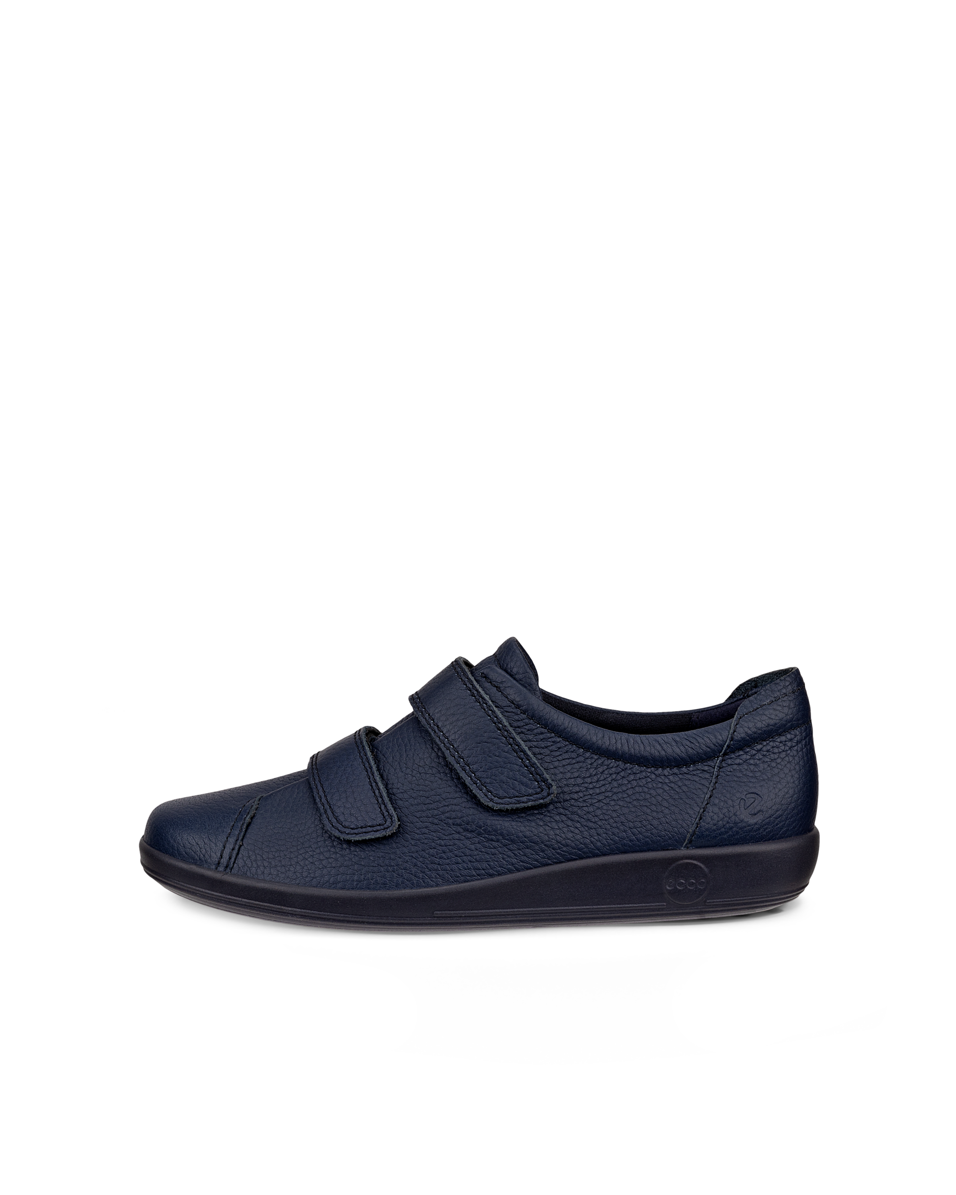 ECCO® Soft 2.0 Damen Ledersneaker - Blau - Outside