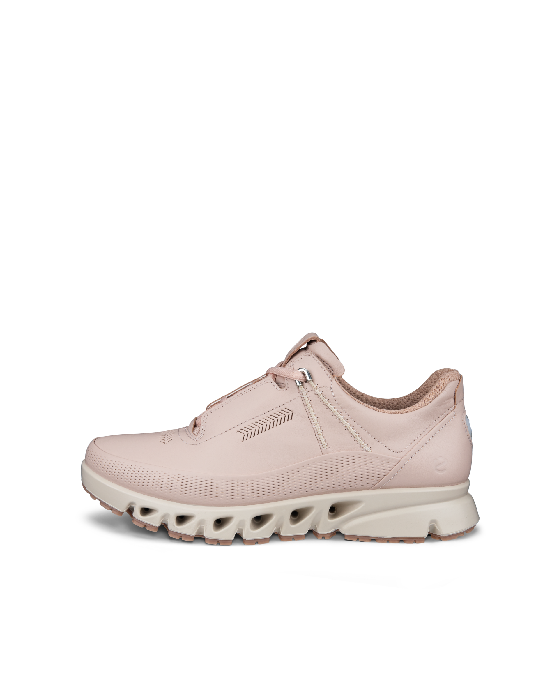 Women's ECCO® Multi-Vent Leather Gore-Tex Shoe - White - Outside