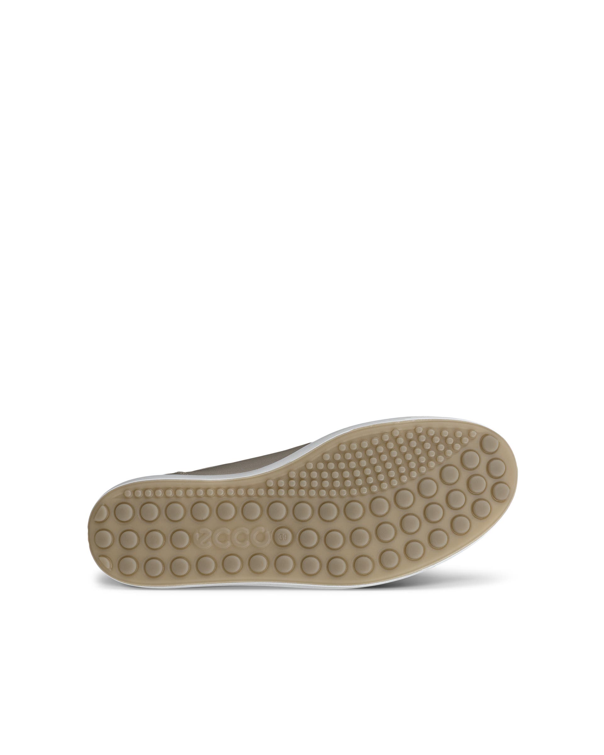 ECCO® Soft 7 baskets en cuir pour femme - Doré - Sole