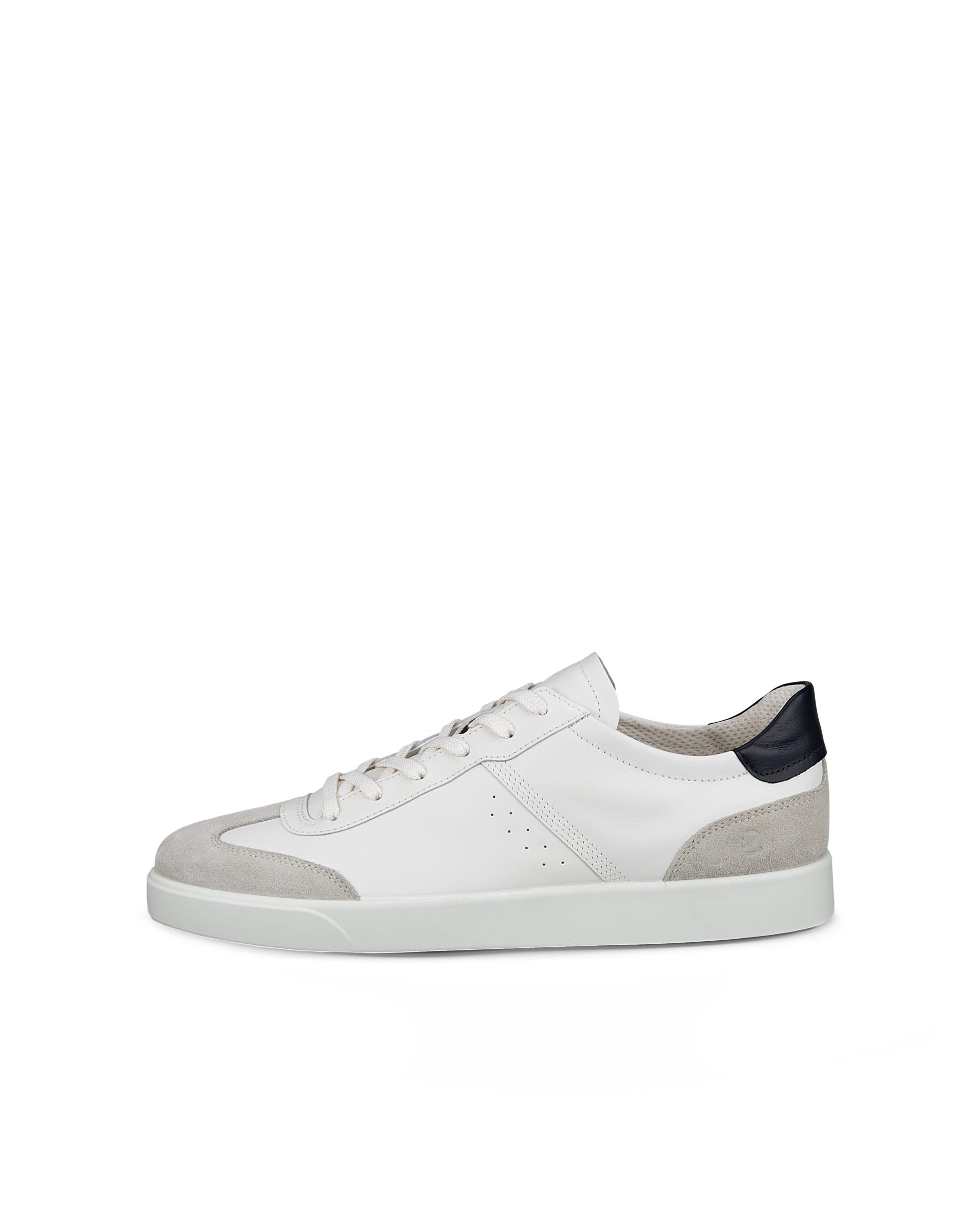 Men's ECCO® Street Lite Leather Sneaker White