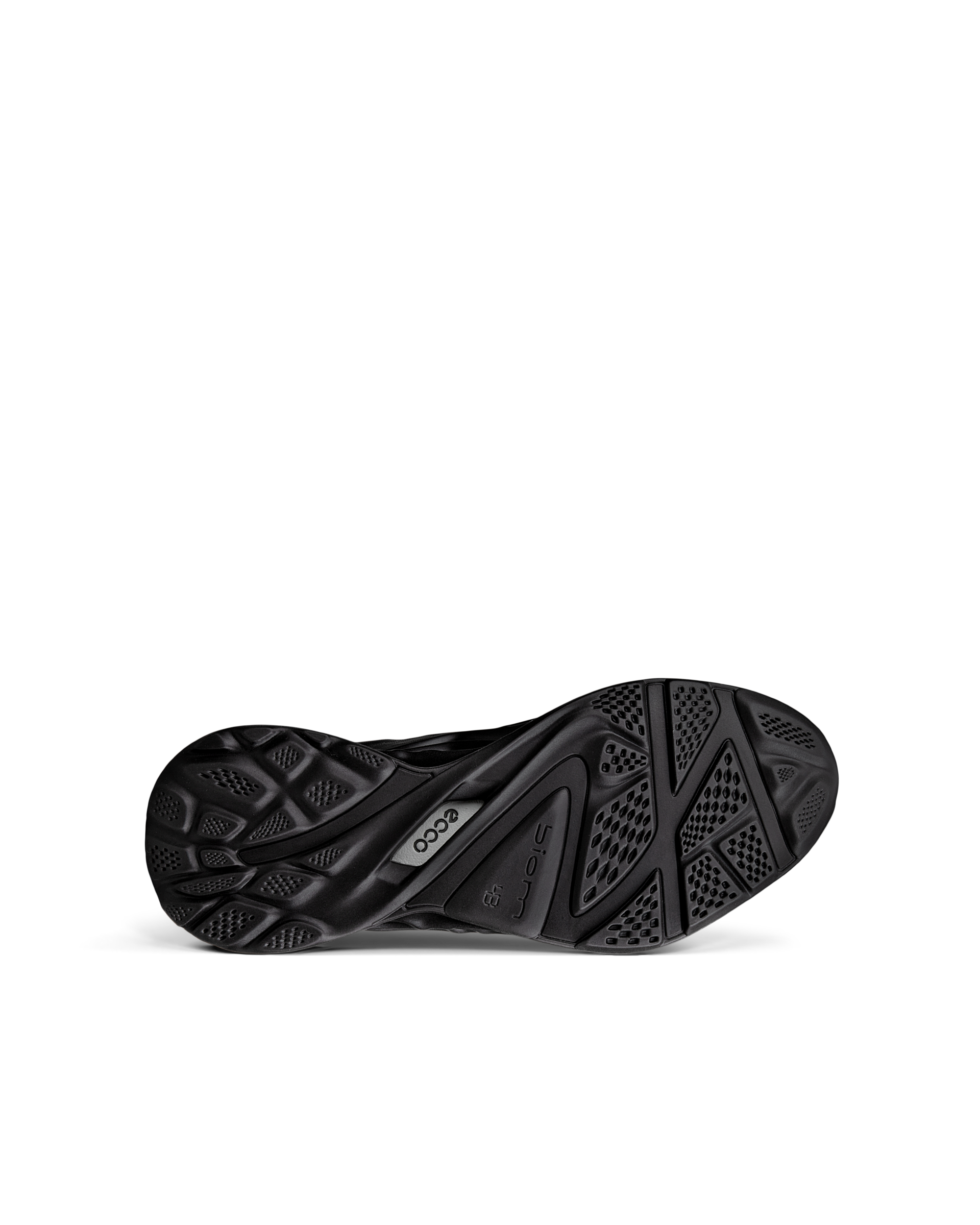 ECCO® Biom Infinite Heren leren sneaker - Zwart - Sole