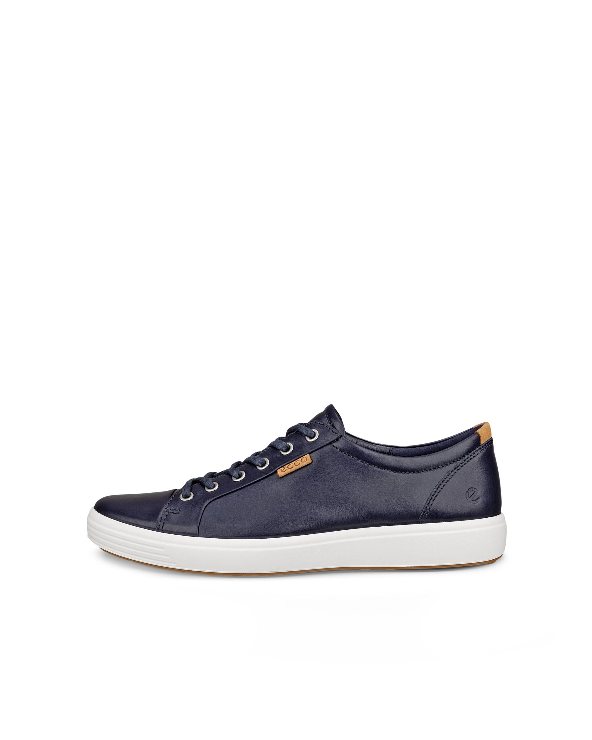 ECCO® Soft 7 nahast vabaajajalats meestele - Sinine - Outside