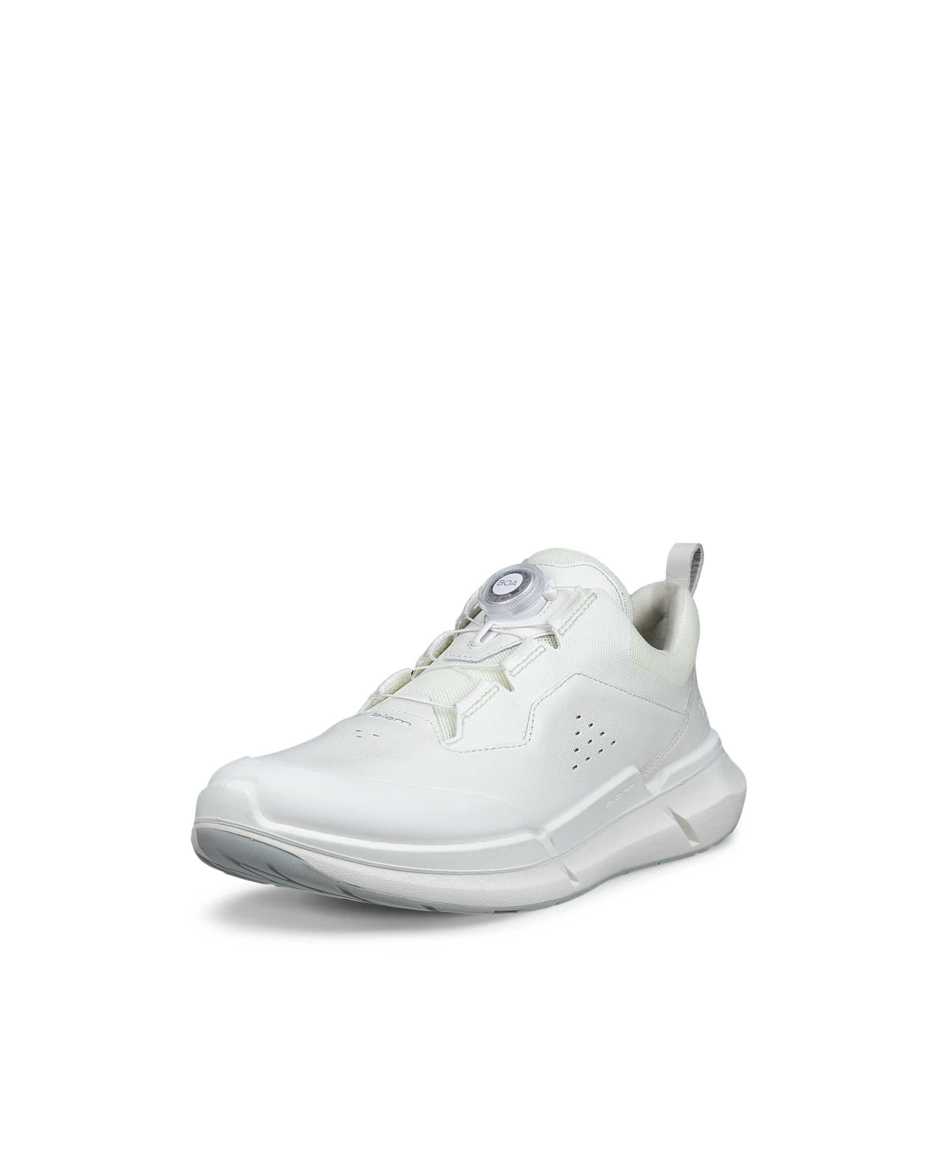 ECCO® BIOM 2.2 baskets en cuir pour femme - Blanc - Main