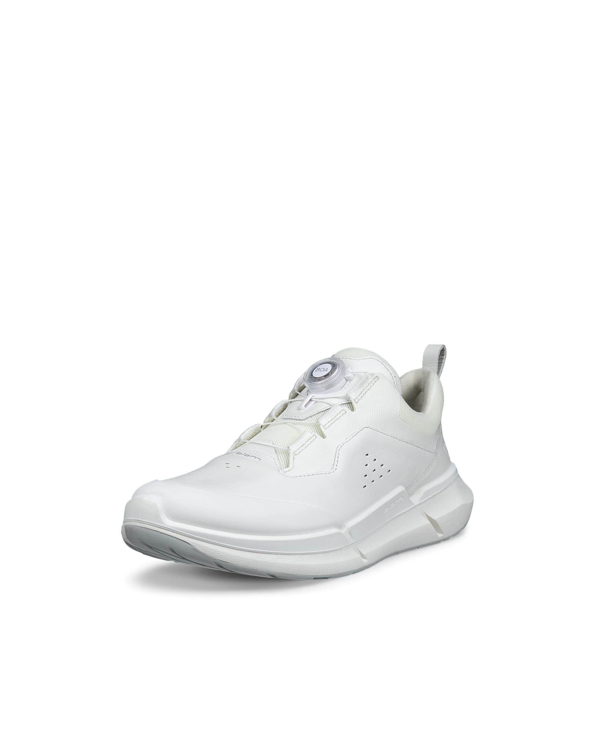 ECCO® BIOM 2.2 baskets en cuir pour femme - Blanc - Main