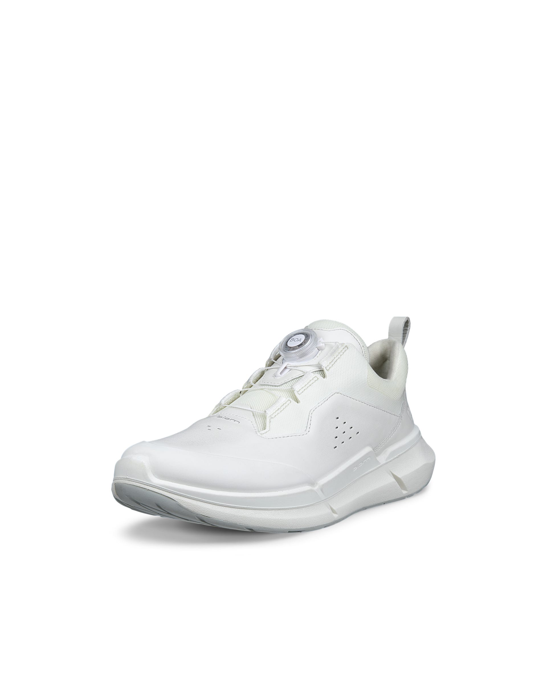 ECCO® BIOM 2.2 baskets en cuir pour femme - Blanc - Main